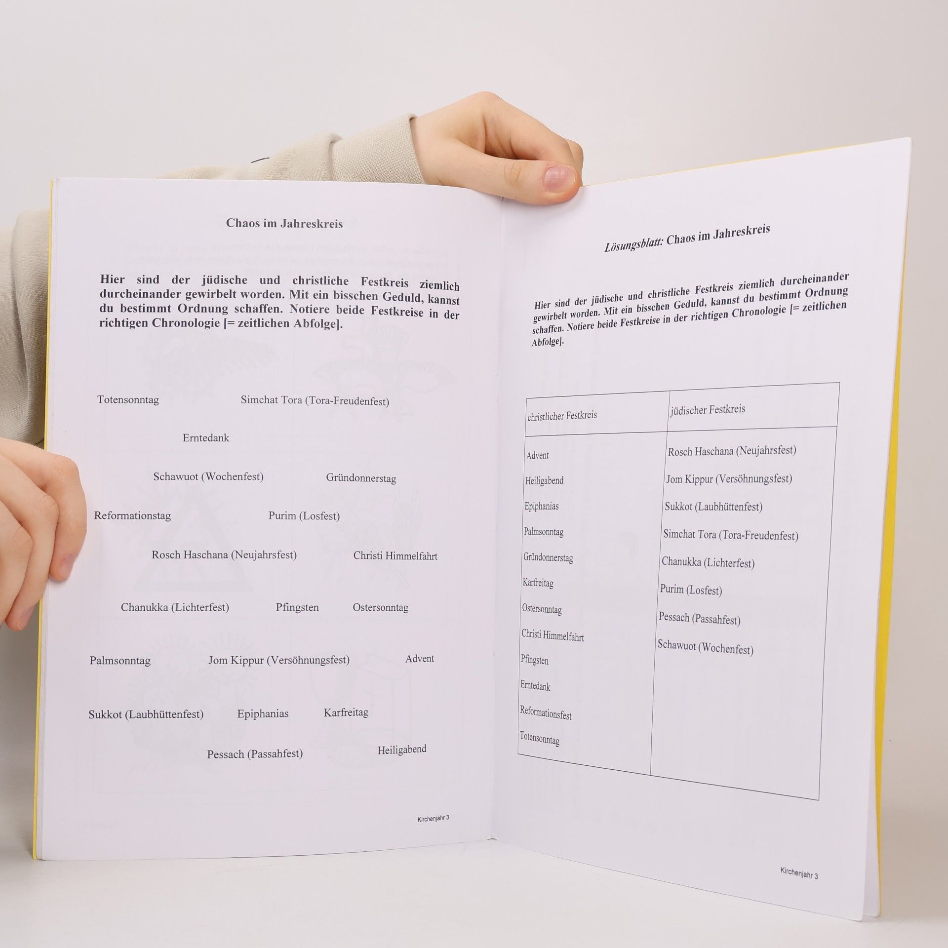 Dr. Tuija Binder Wiederholungsmaterialien für den Evangelischen Religionsunterricht an Gymnasien