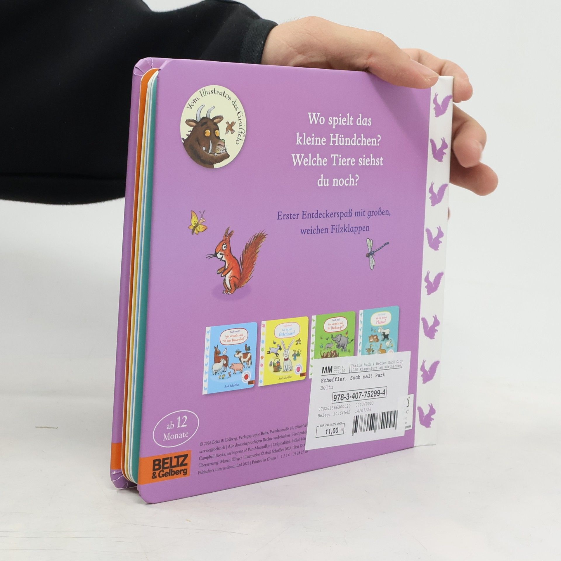 Axel Scheffler Wer versteckt sich im Park?