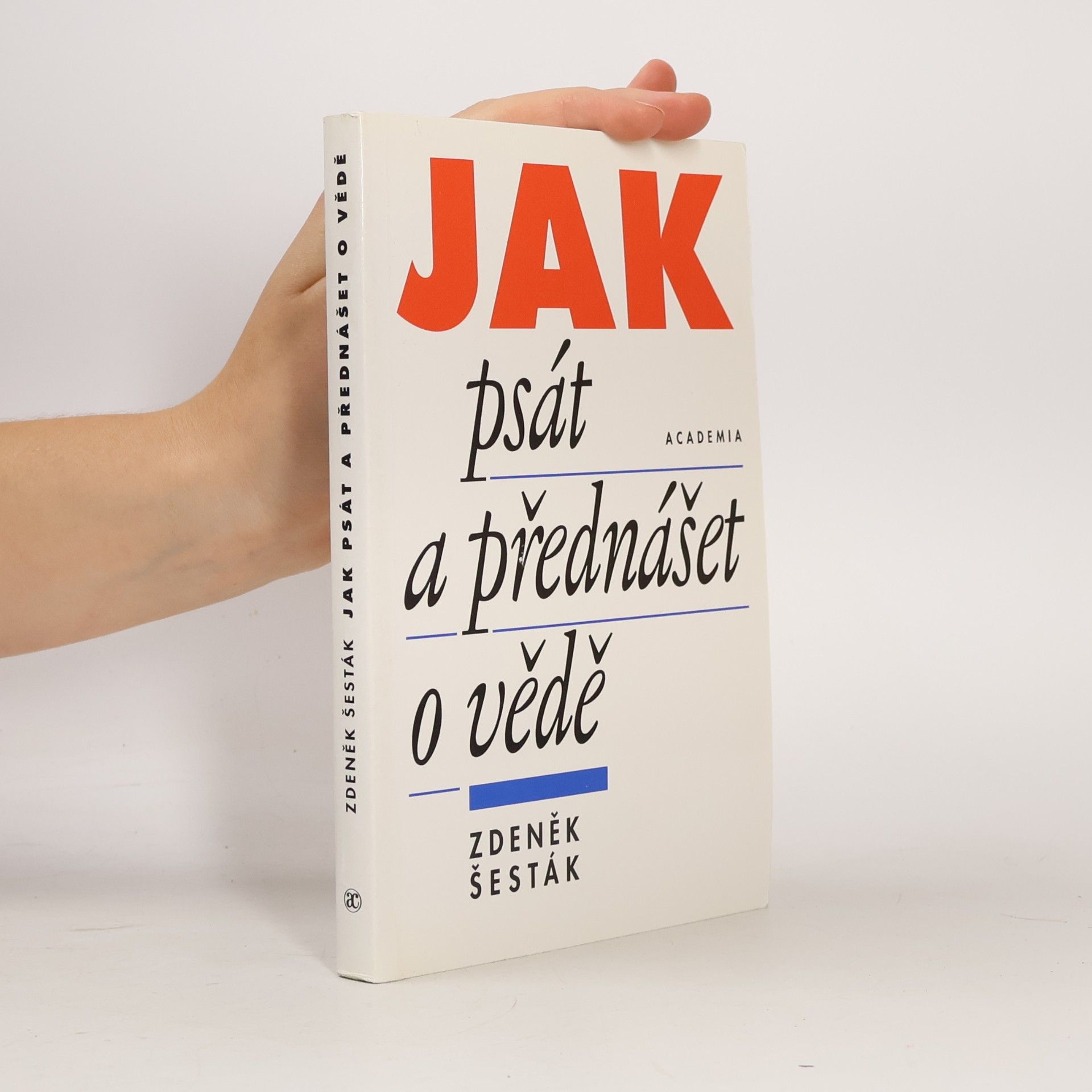 Jak psát a přednášet o vědě