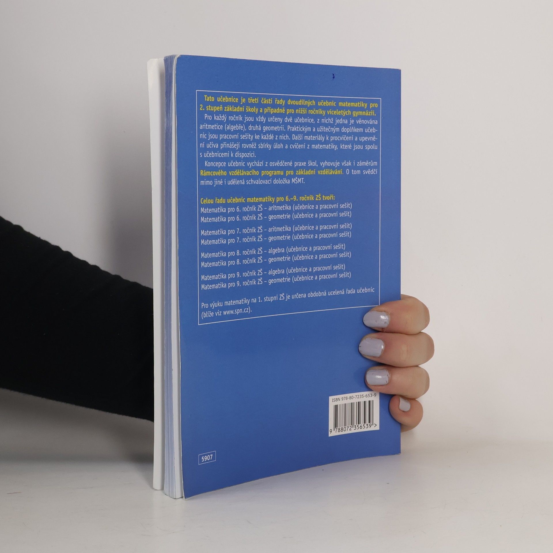 Zdeněk Půlpán Matematika pro základní školy 8, algebra, učebnice