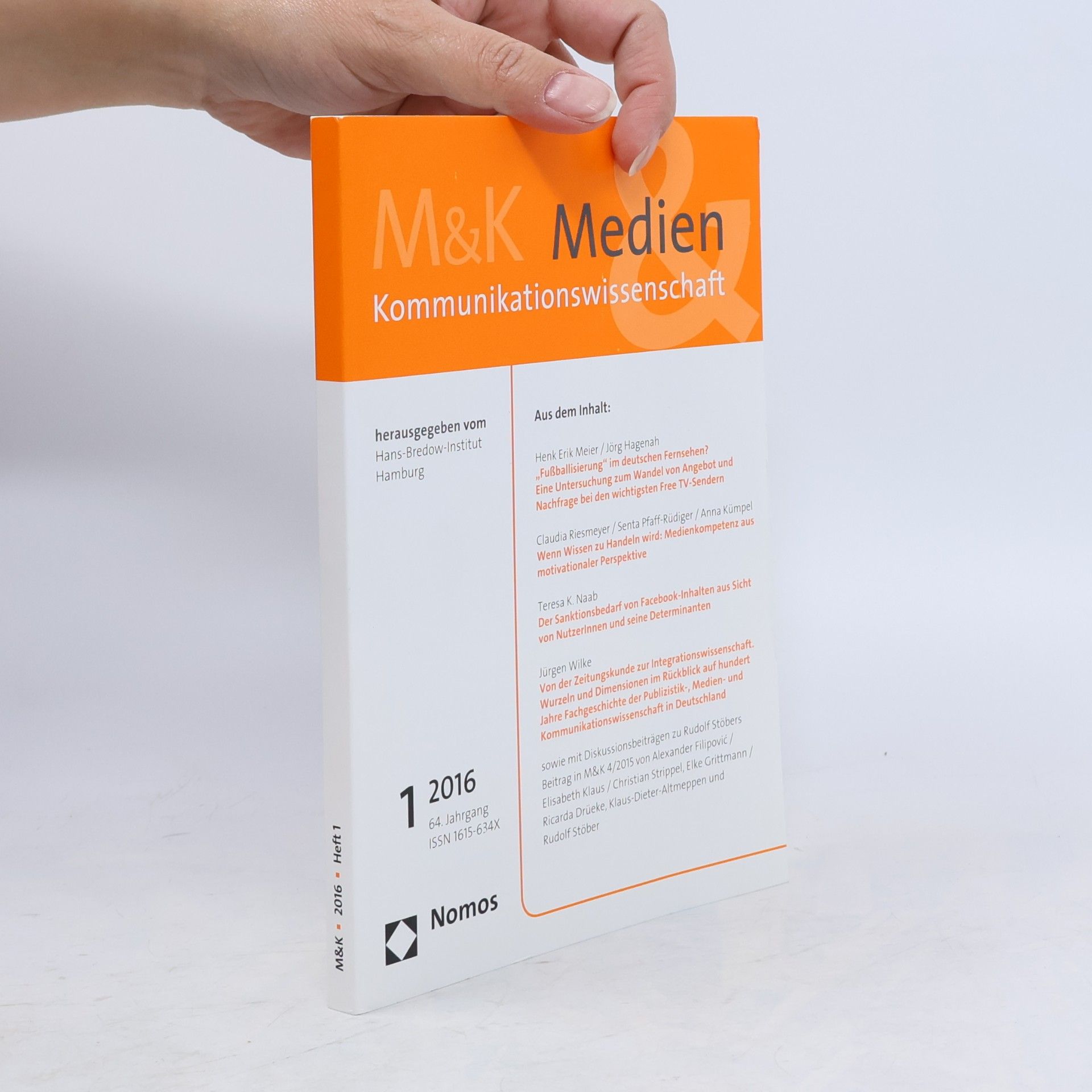 Autorenkollektiv M&K Medien & Kommunikationswissenschaft 1