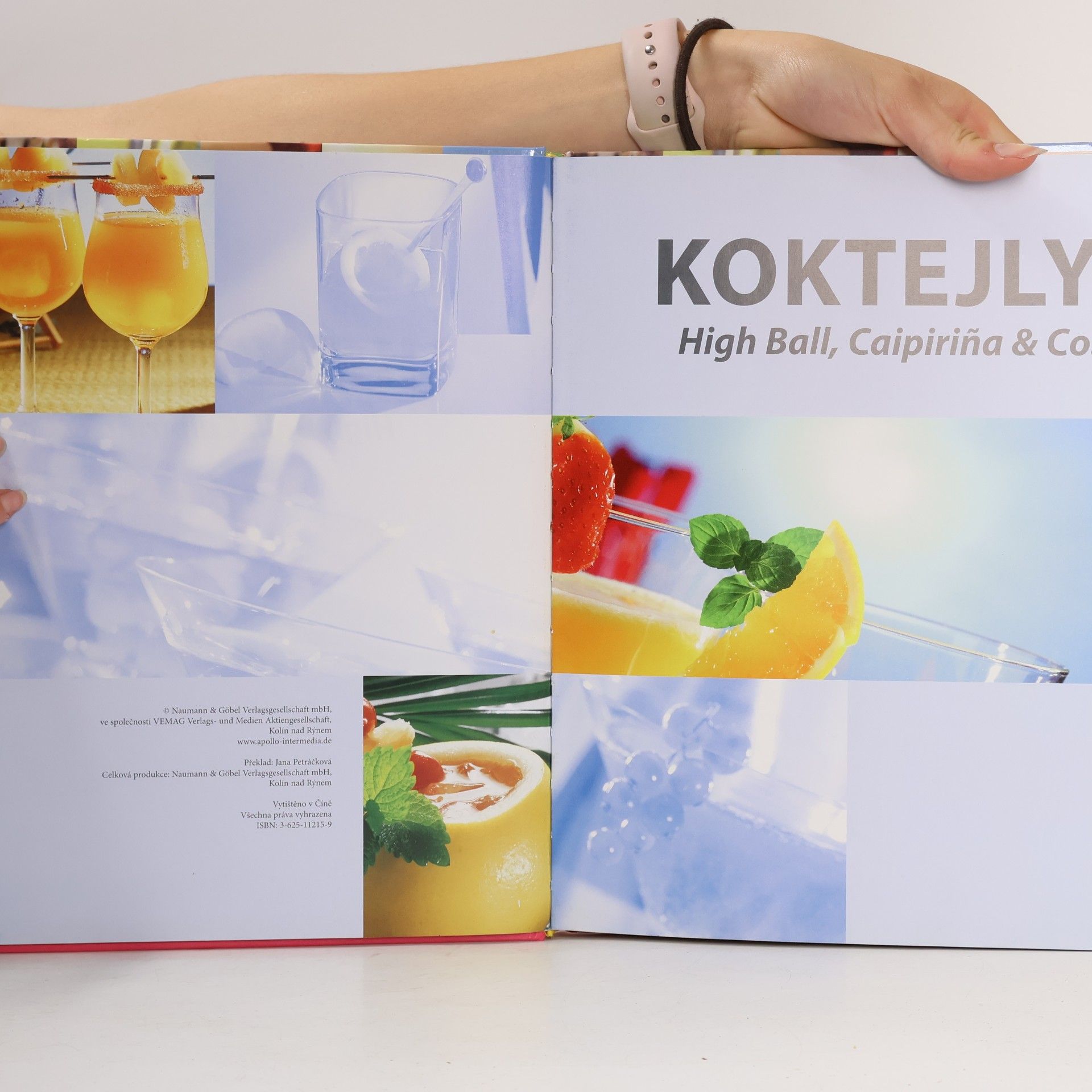 Jana Petráčková Koktejly. High Ball, Caipiriňa & co.