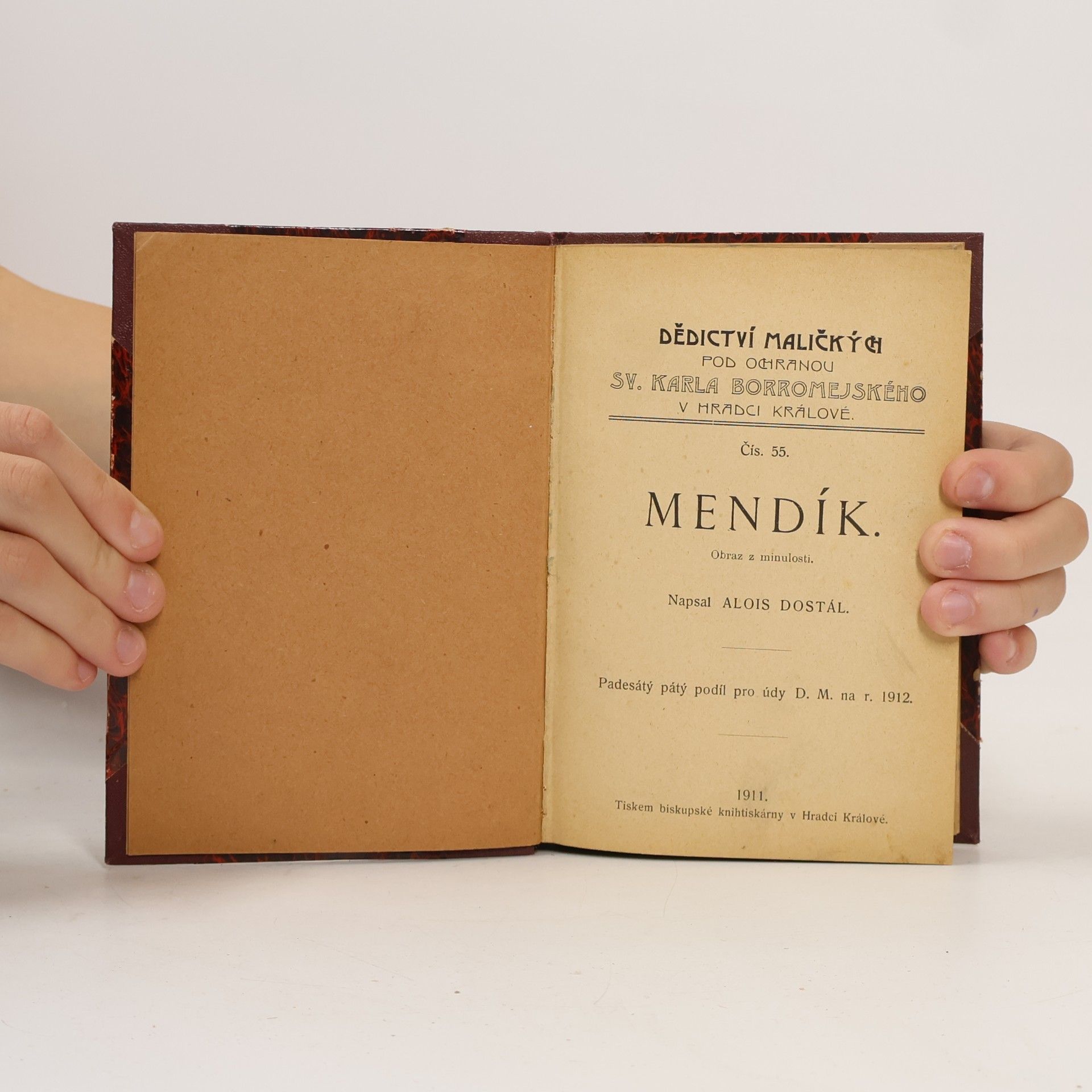 Alois Dostál Mendík. Obraz z minulosti