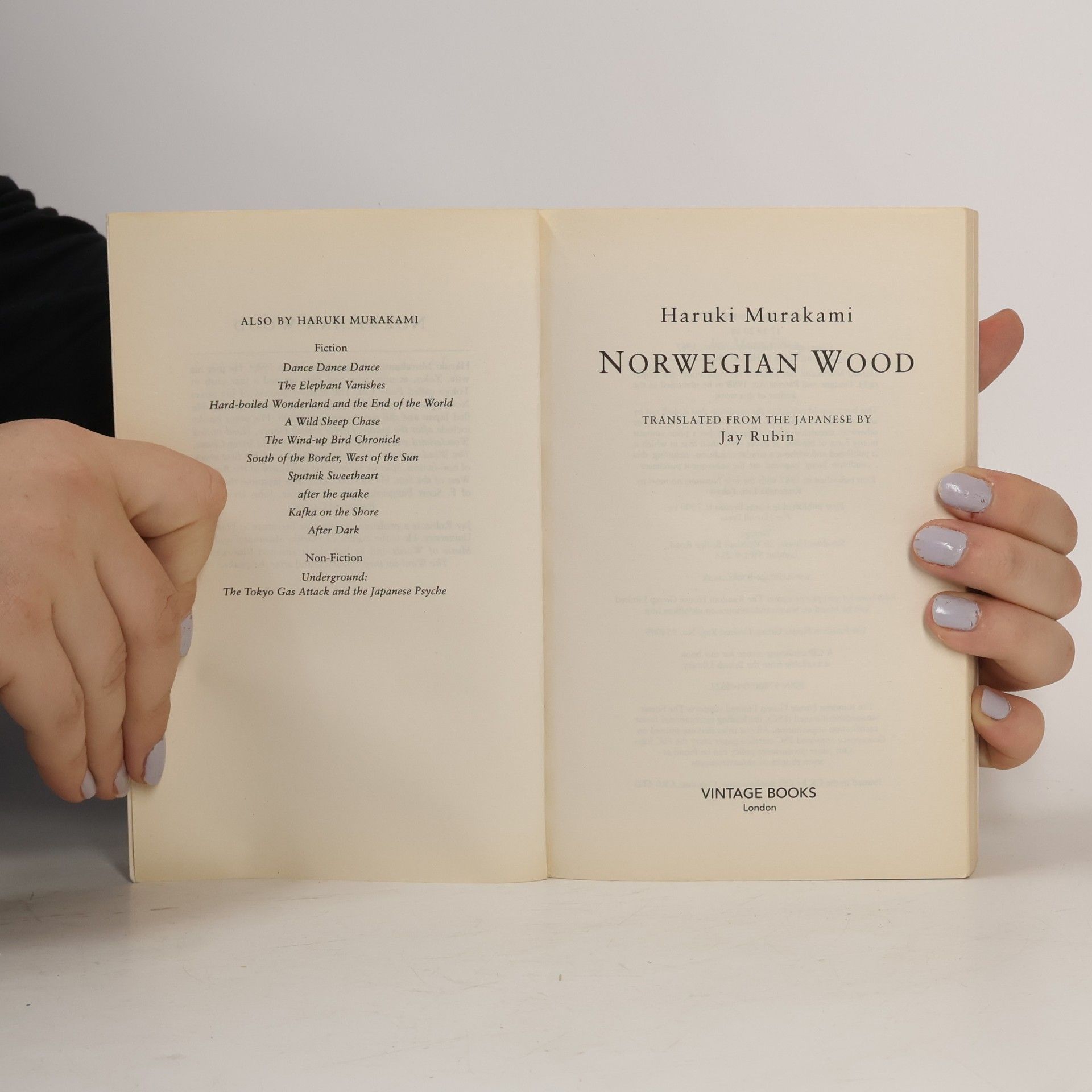 Haruki Murakami Norwegian Wood
