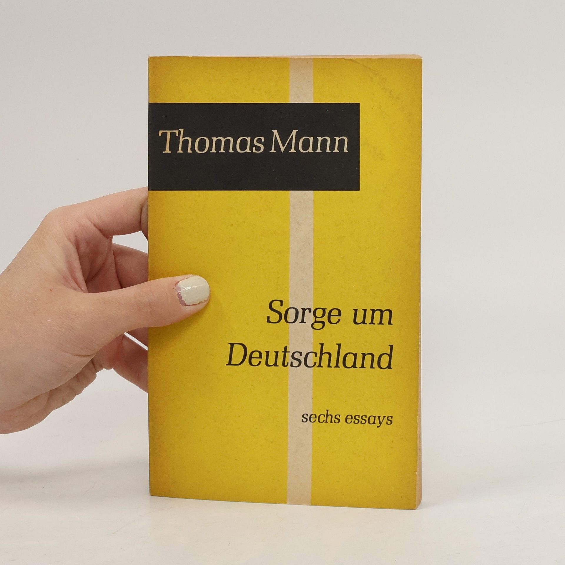 Thomas Mann Sorge um Deutschland