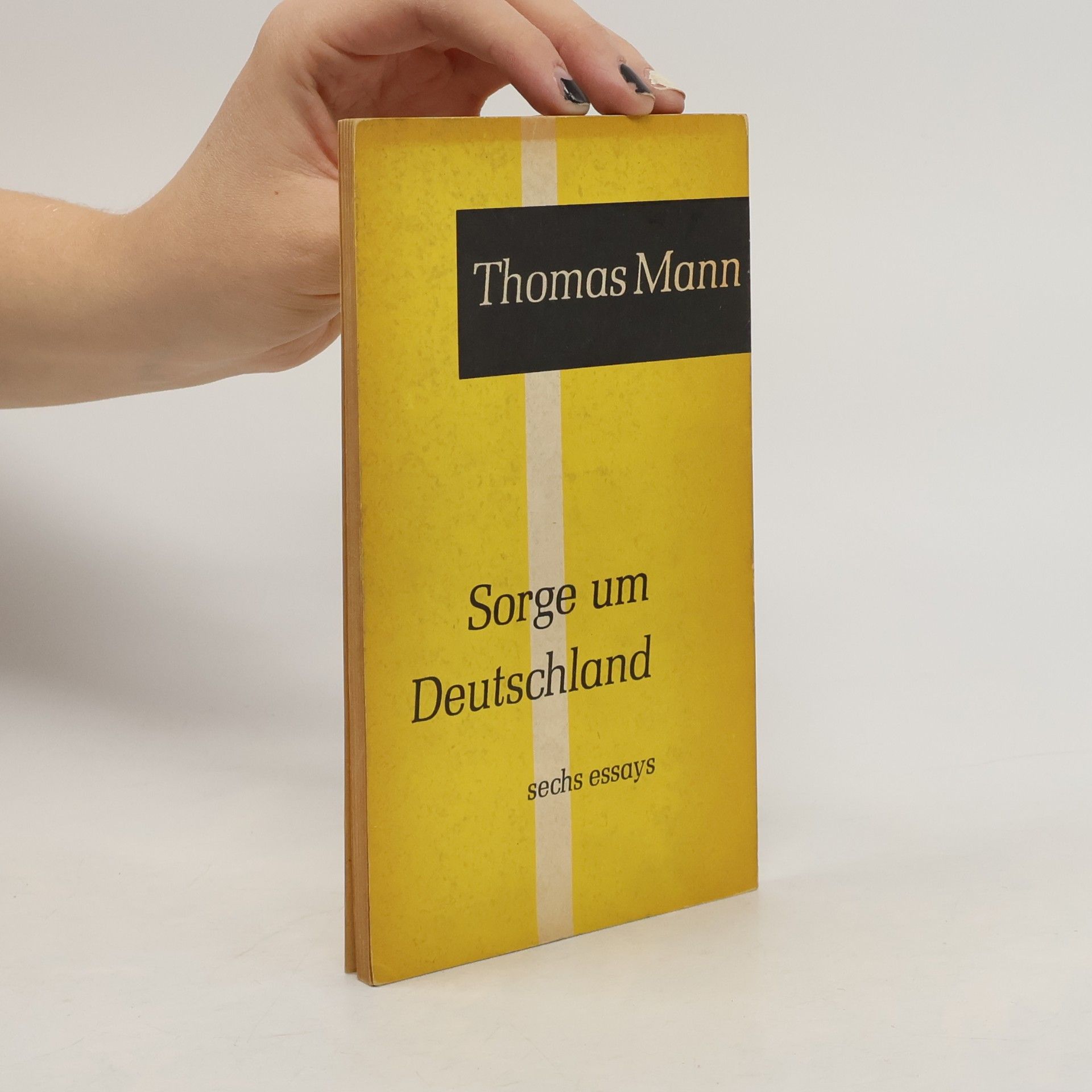 Thomas Mann Sorge um Deutschland