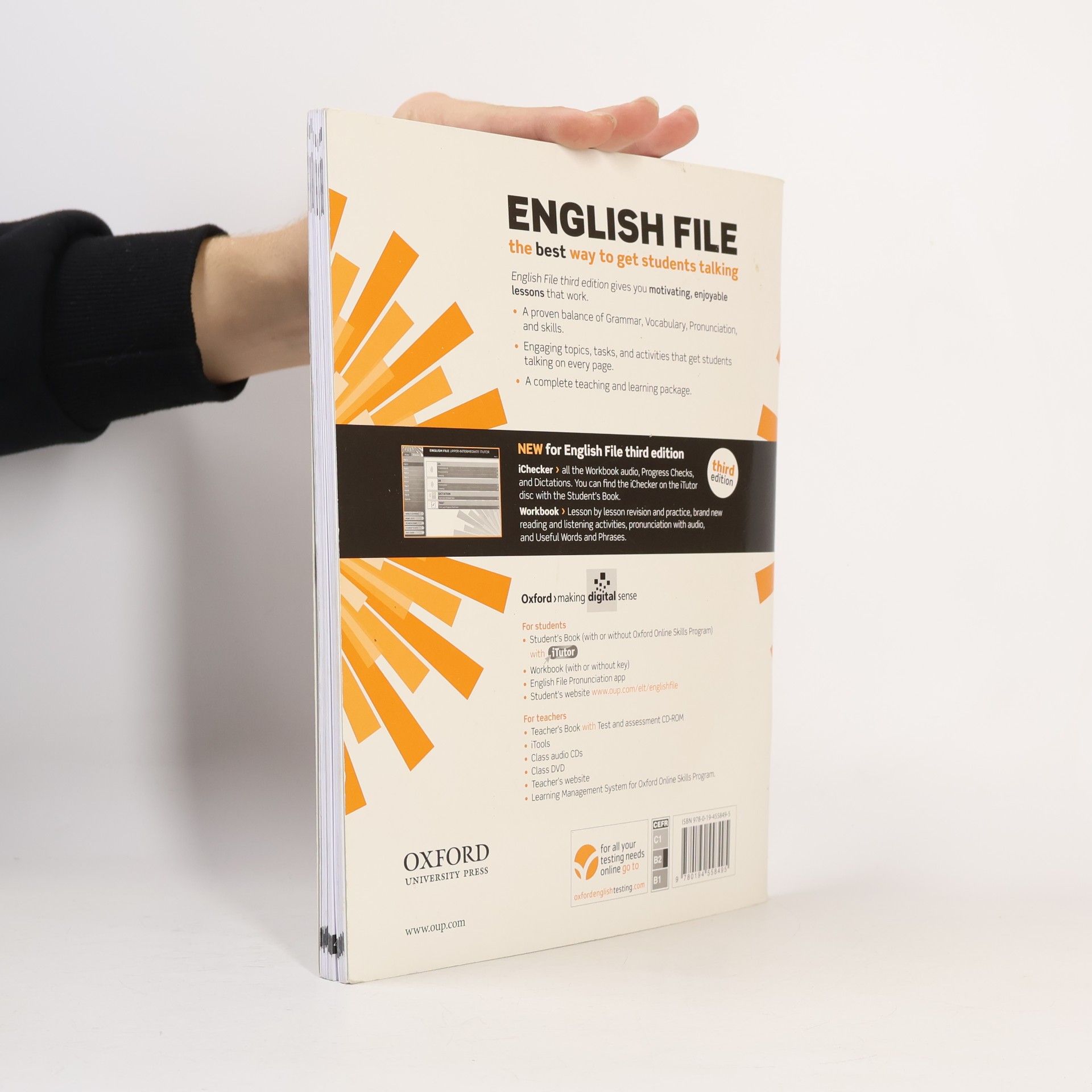 Clive Oxenden English File Upper Intermediate Workbook Without Answer Key (3rd)