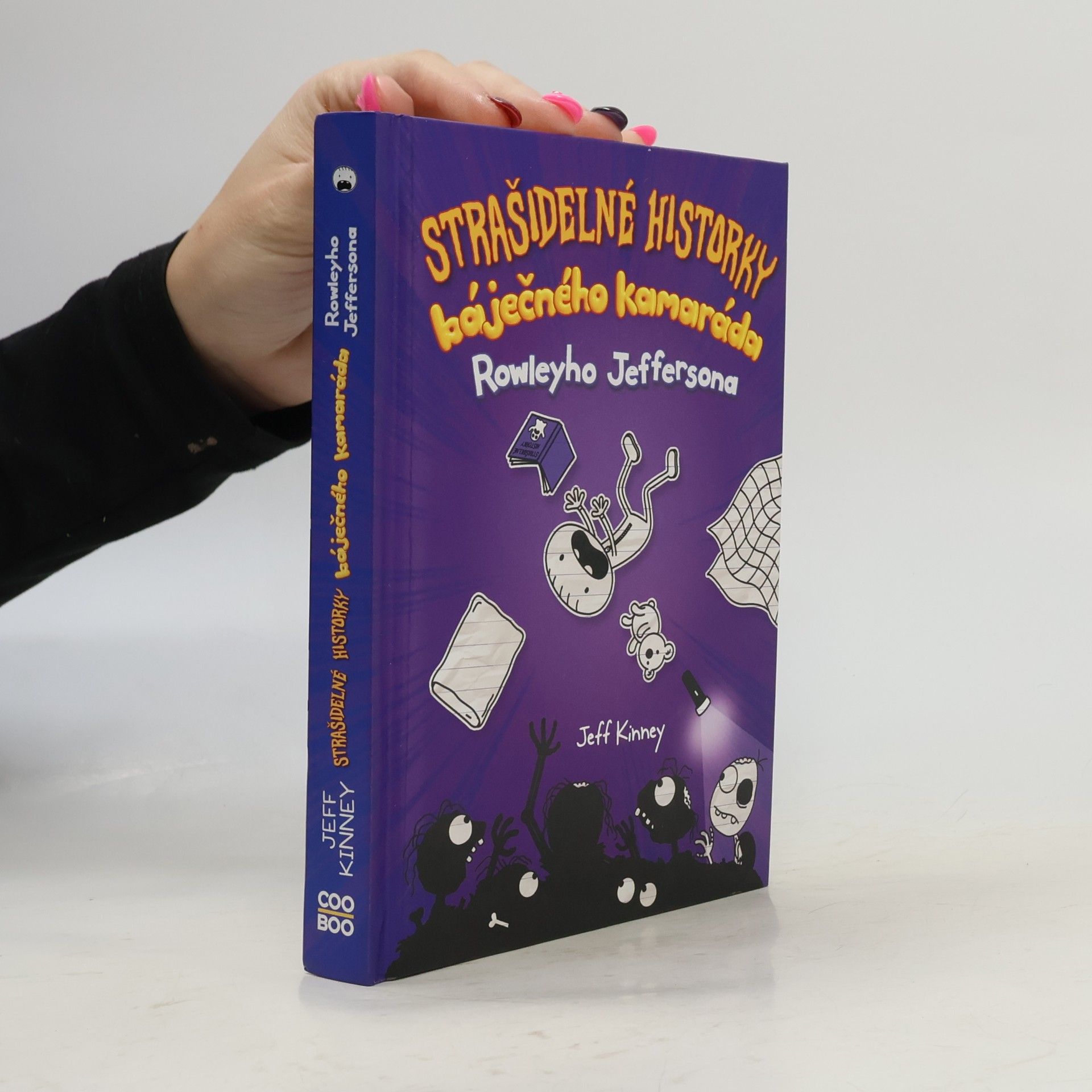 Jeff Kinney Strašidelné historky báječného kamaráda Rowleyho Jeffersona