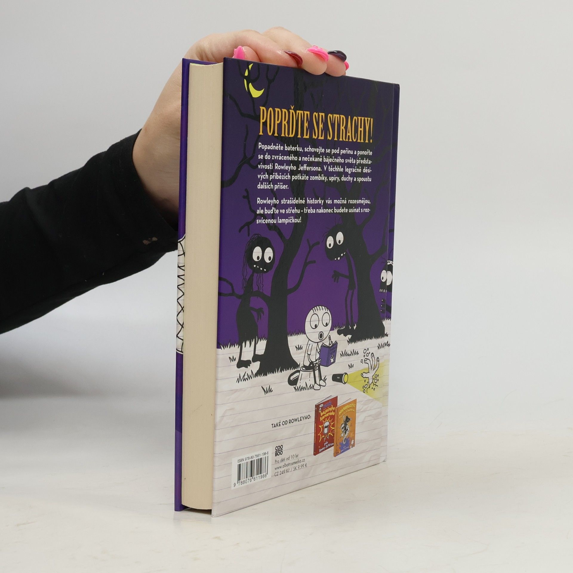 Jeff Kinney Strašidelné historky báječného kamaráda Rowleyho Jeffersona