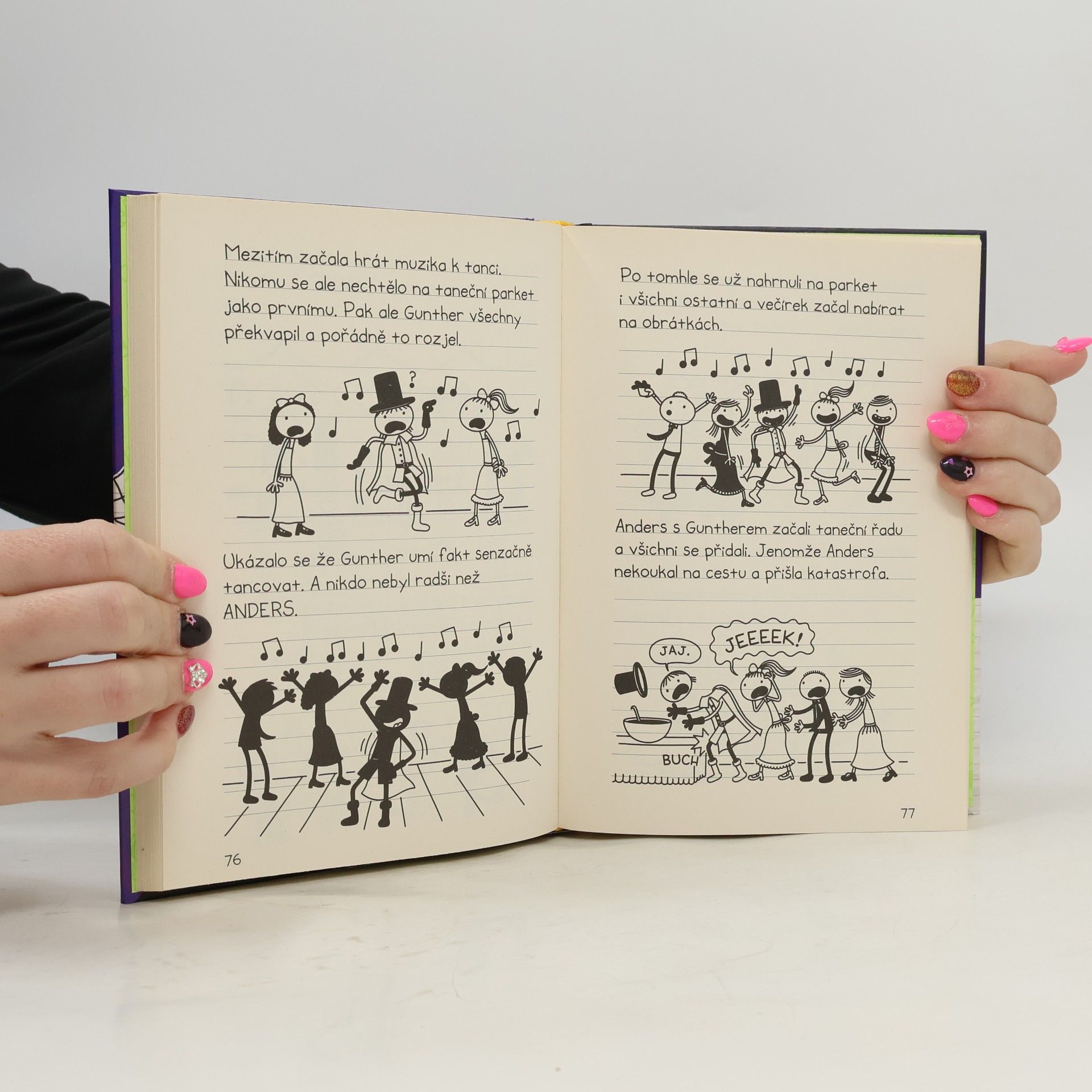 Jeff Kinney Strašidelné historky báječného kamaráda Rowleyho Jeffersona