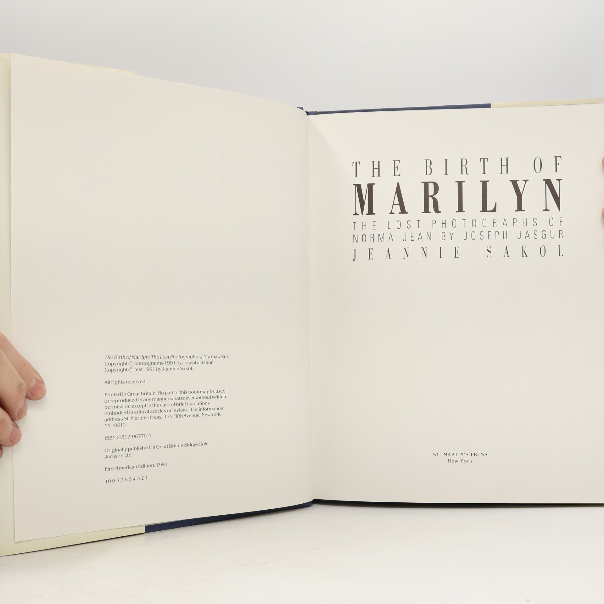 Joseph Jasgur The Birth of Marilyn