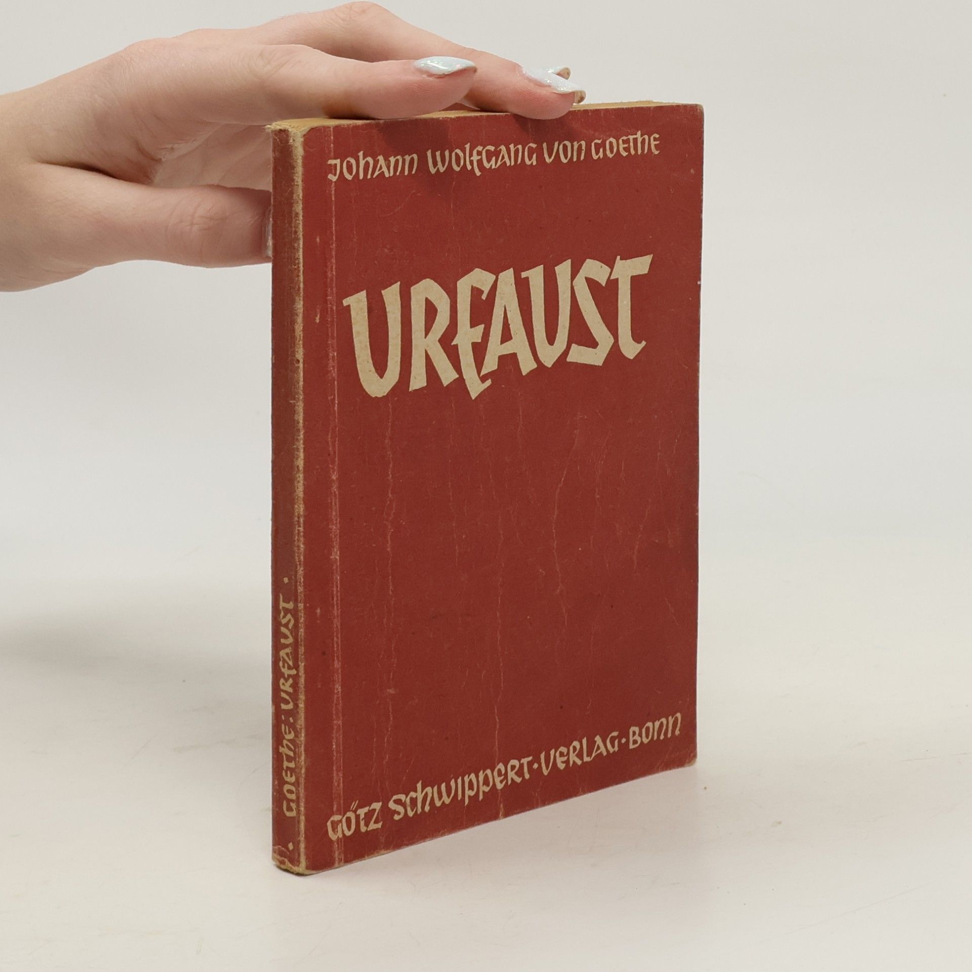Johann Wolfgang von Goethe Urfaust
