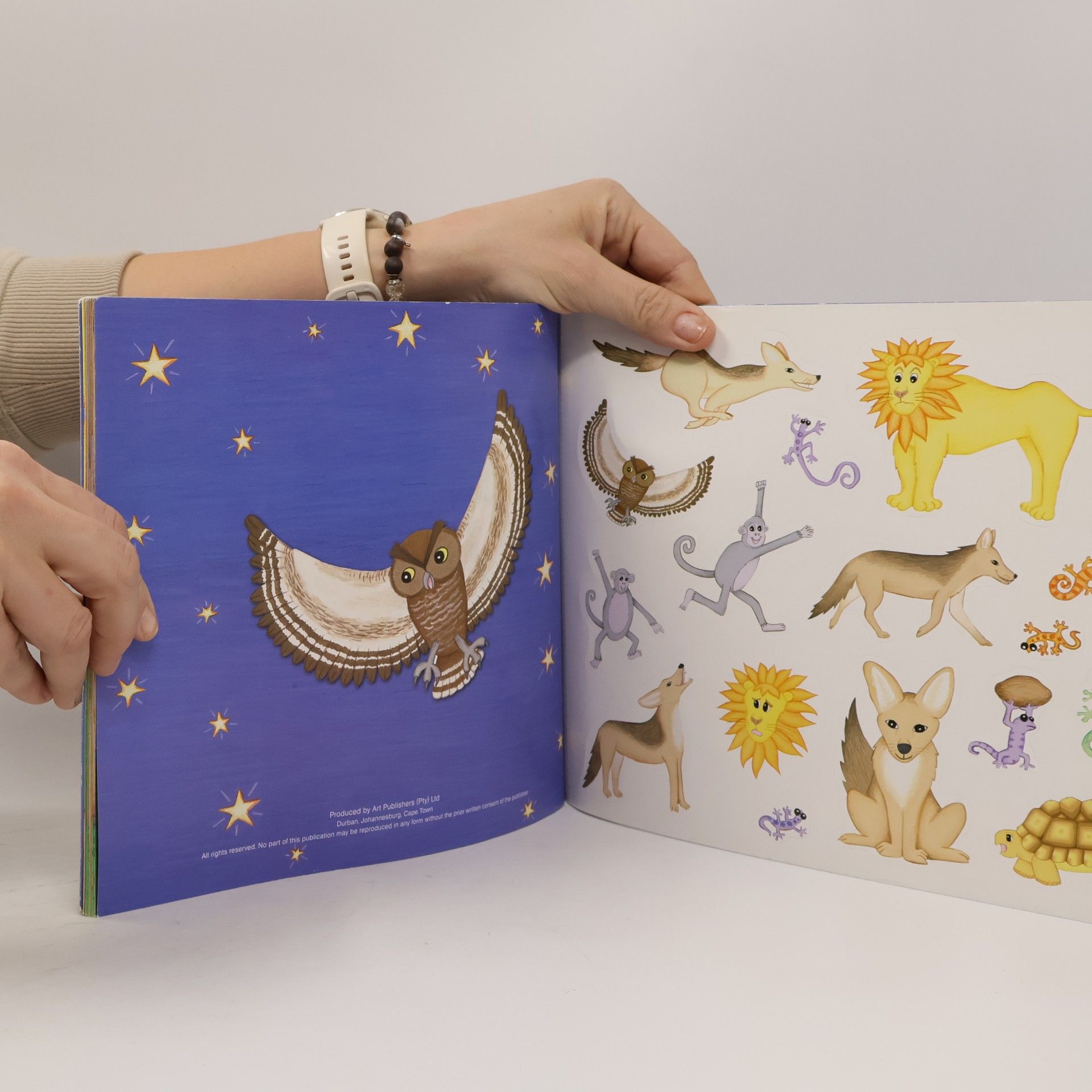 Andrea Florens African Folklore Series - 5: The Lion and the Clever Little Jackal