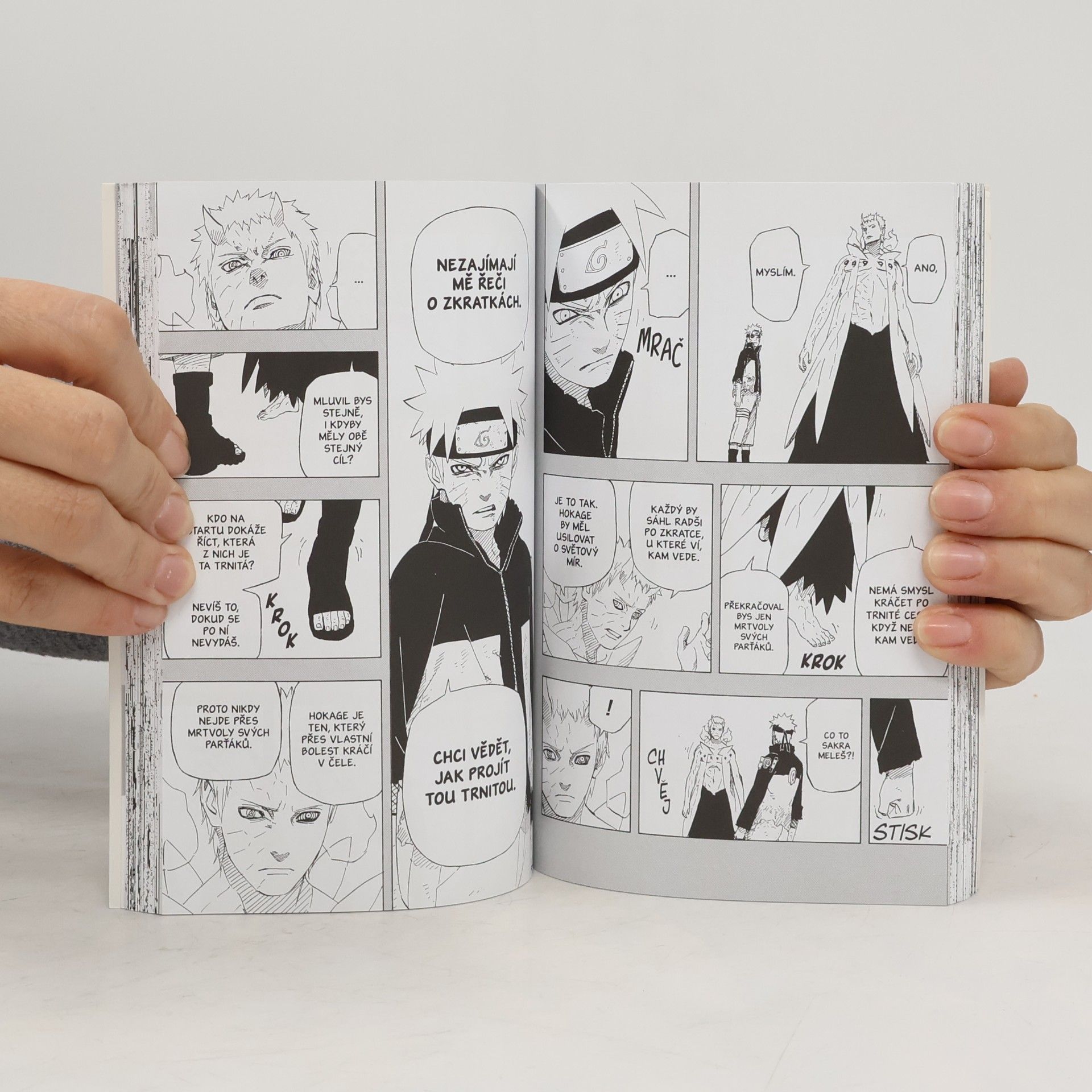 Masashi Kishimoto Naruto 68. díl. Zajeté koleje