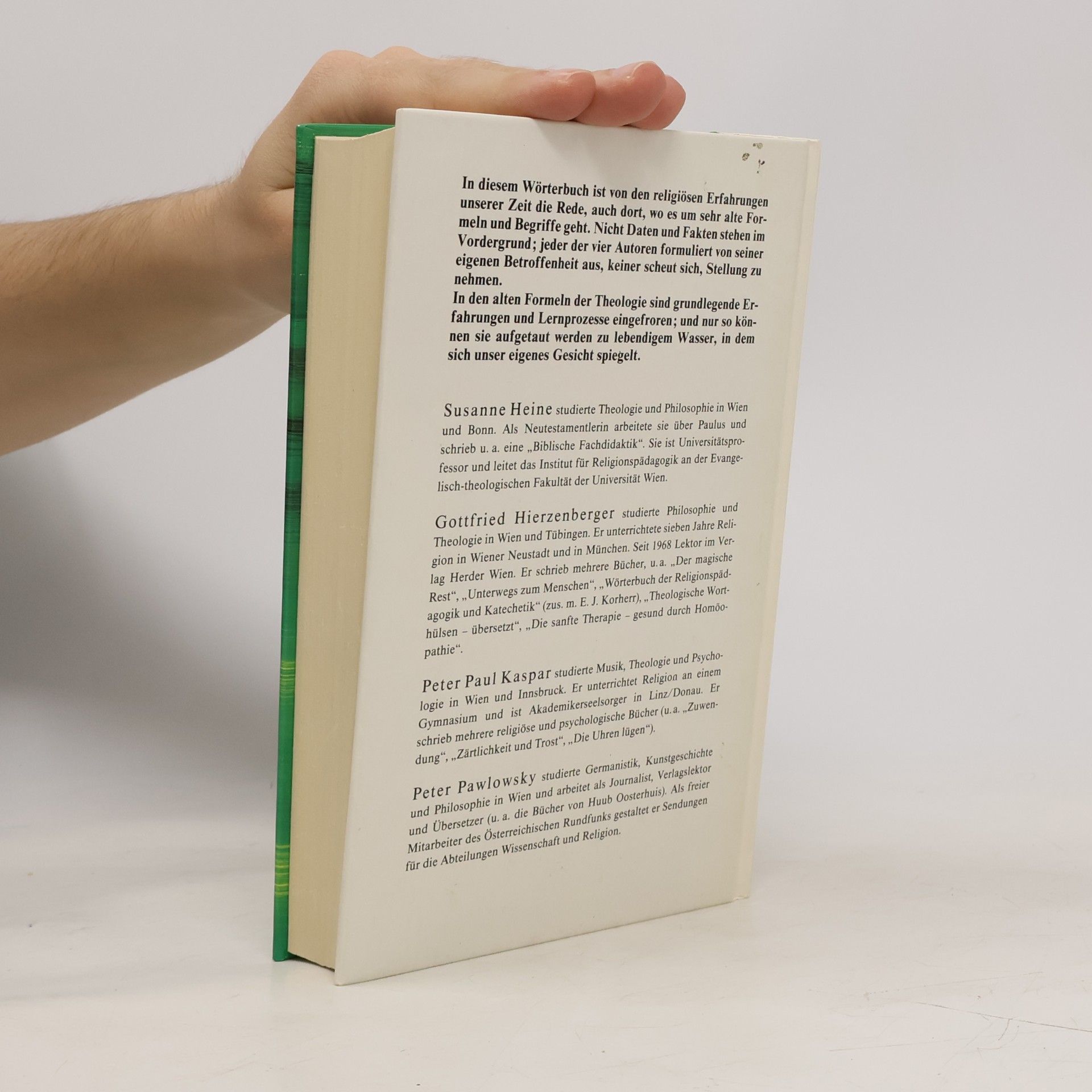Susanne Heine Kleines religiöses Wörterbuch