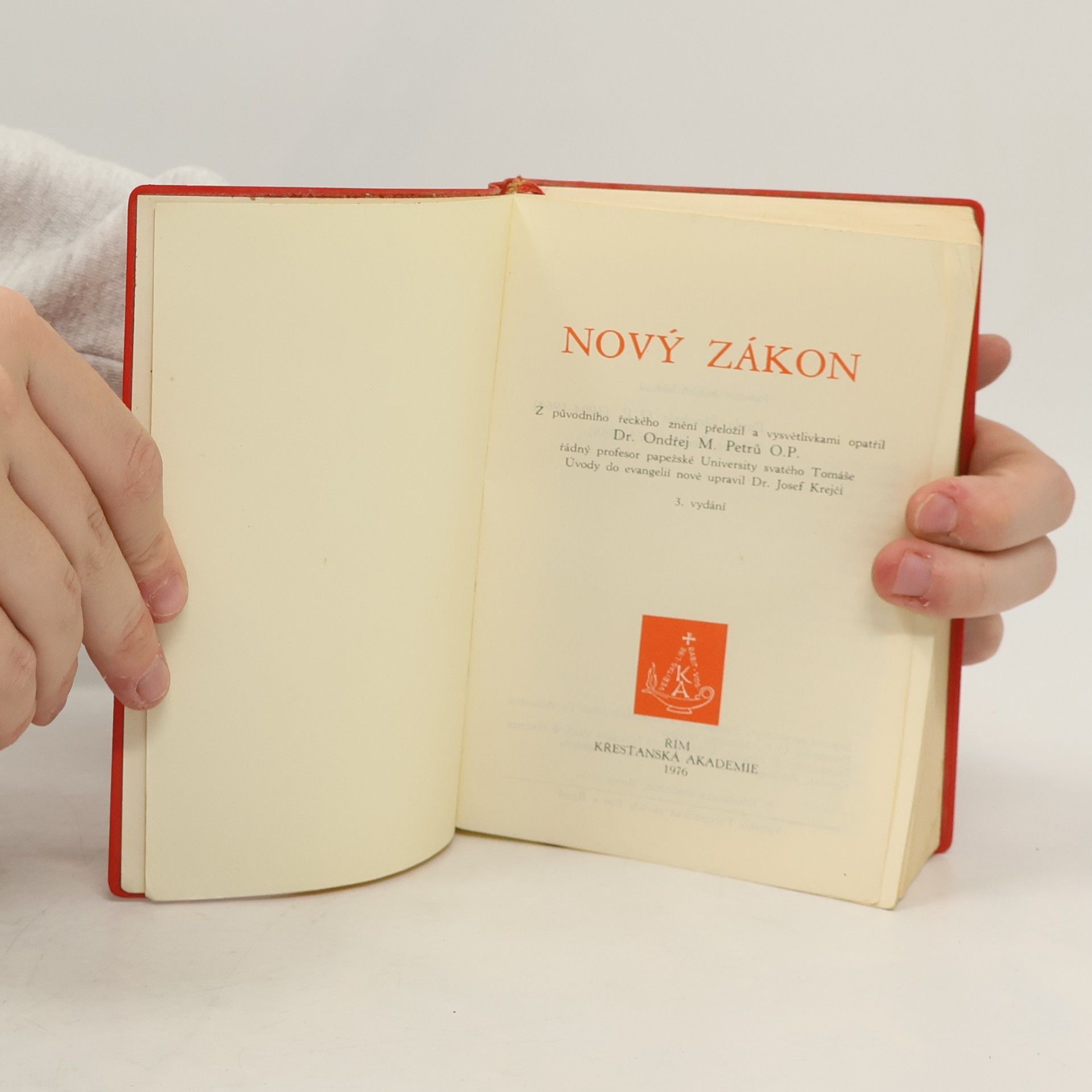 Ondřej M. Petrů Nový zákon