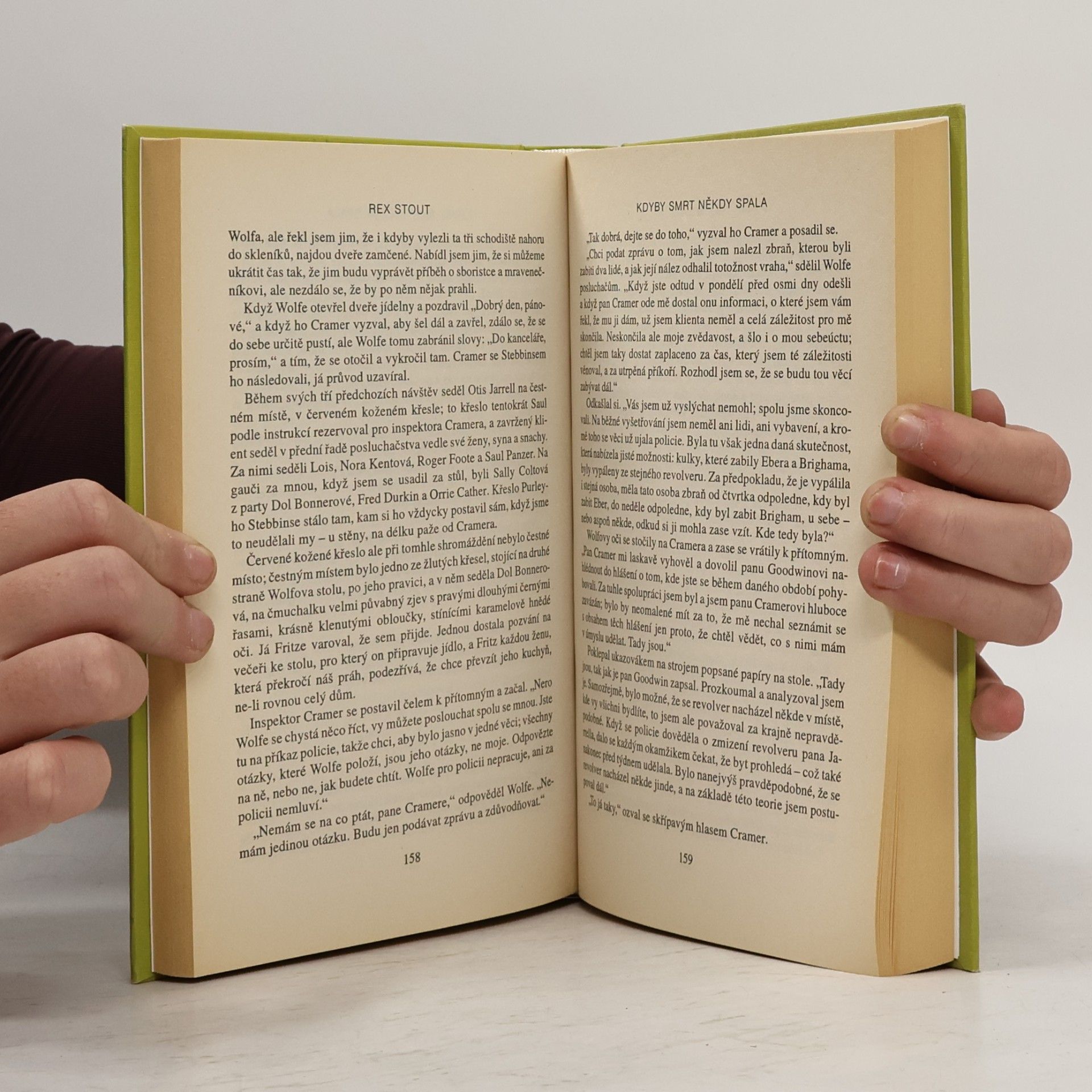 Rex Stout Kdyby smrt někdy spala. Dvě přiznání