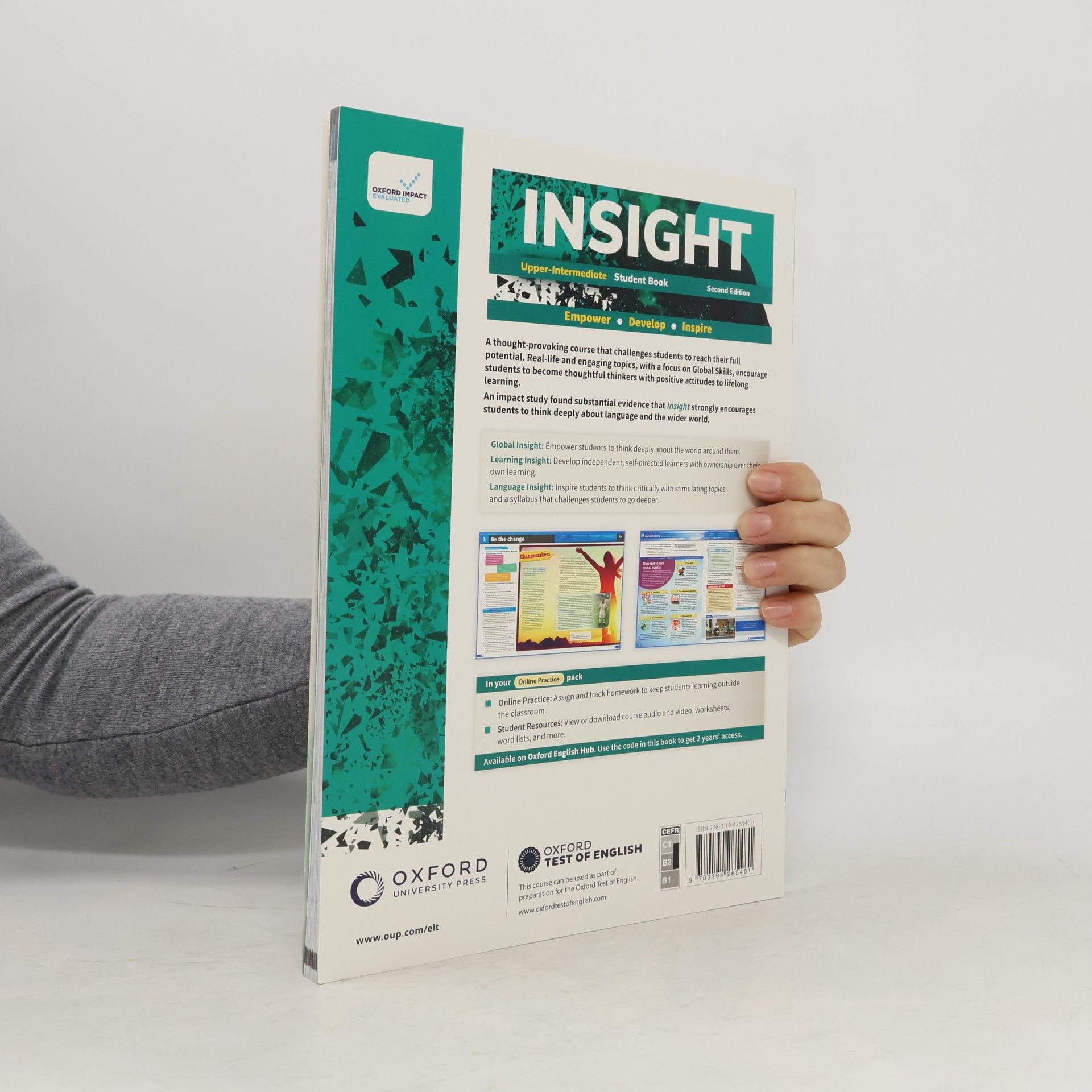 Wildman Jayne Insight Upper-Intermediate Student´s Book with Online Practice Pack, 2 nd