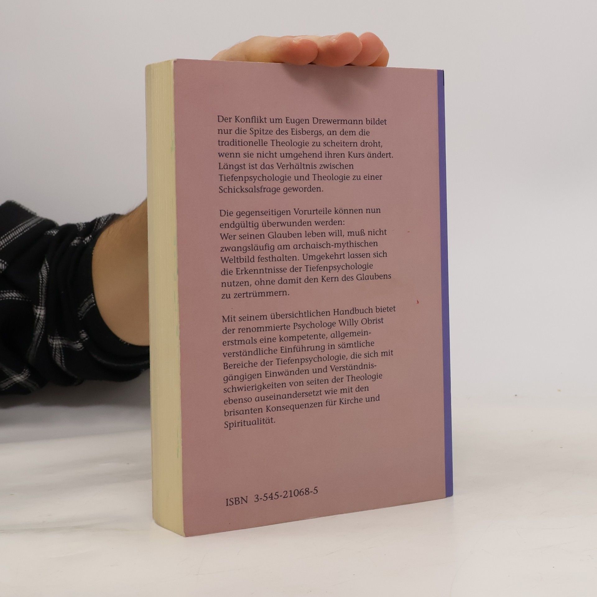 Willy Obrist Tiefenpsychologie und Theologie
