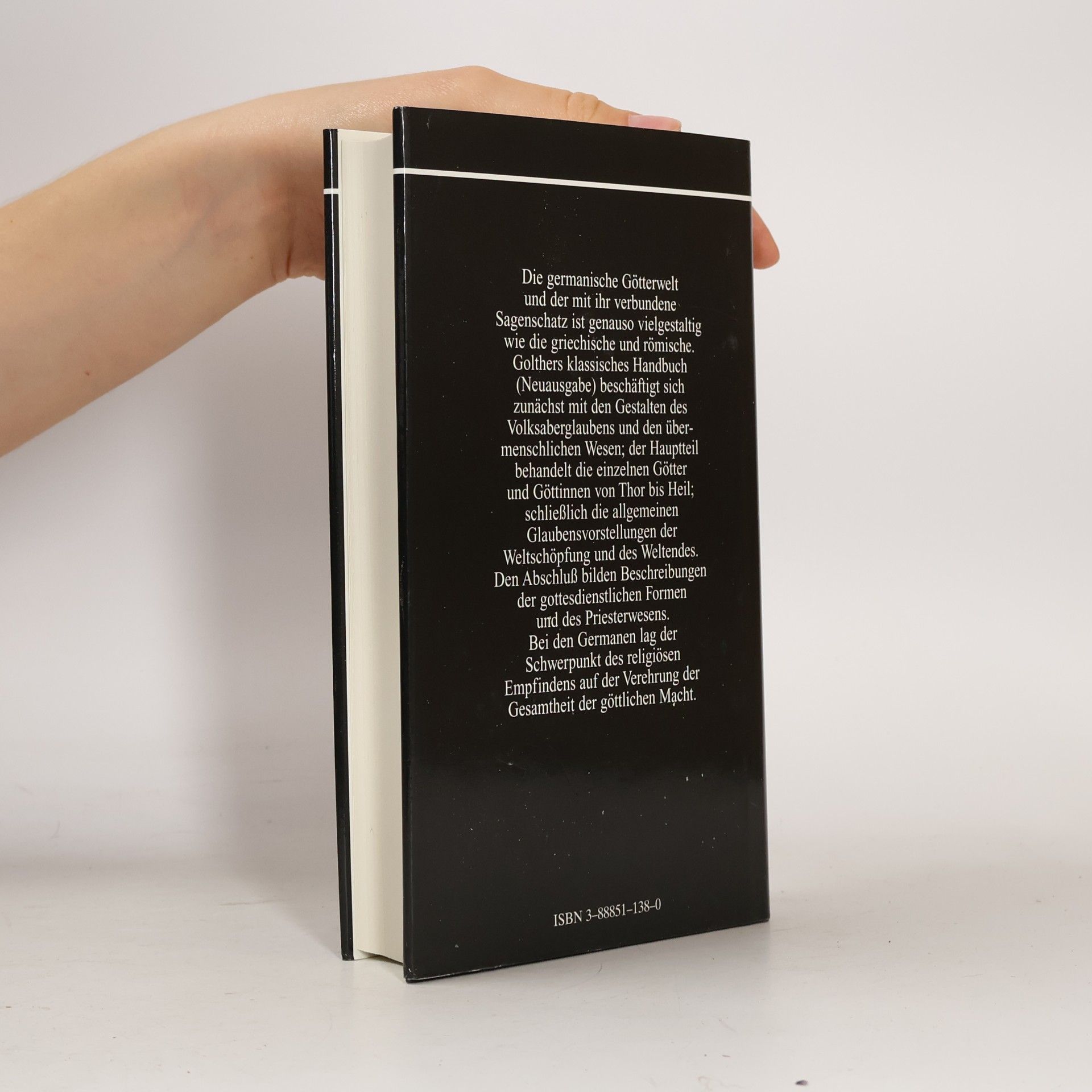 Wolfgang Golther Germanischen Mythologie: Handbuch