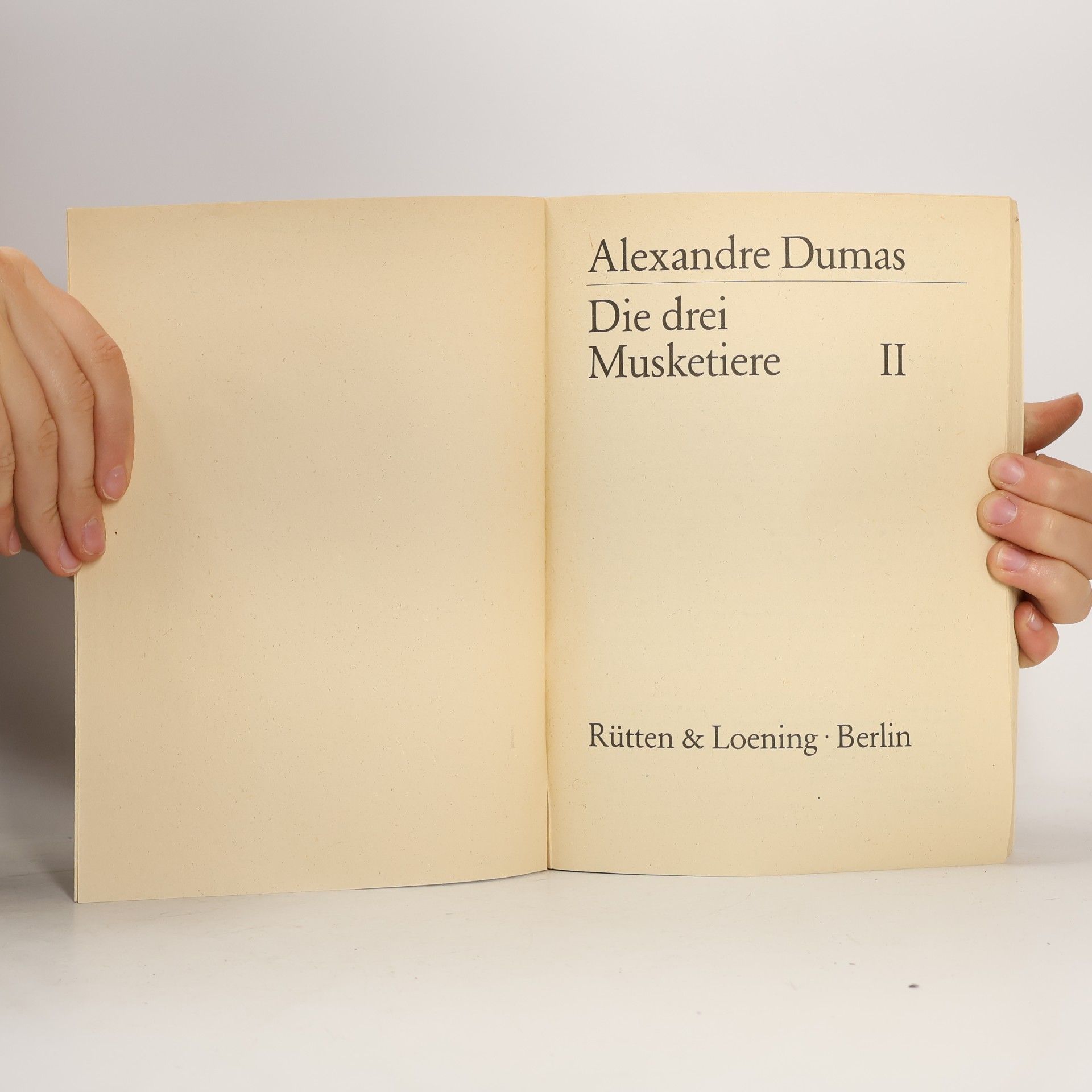 Alexandre Dumas Die drei Musketiere