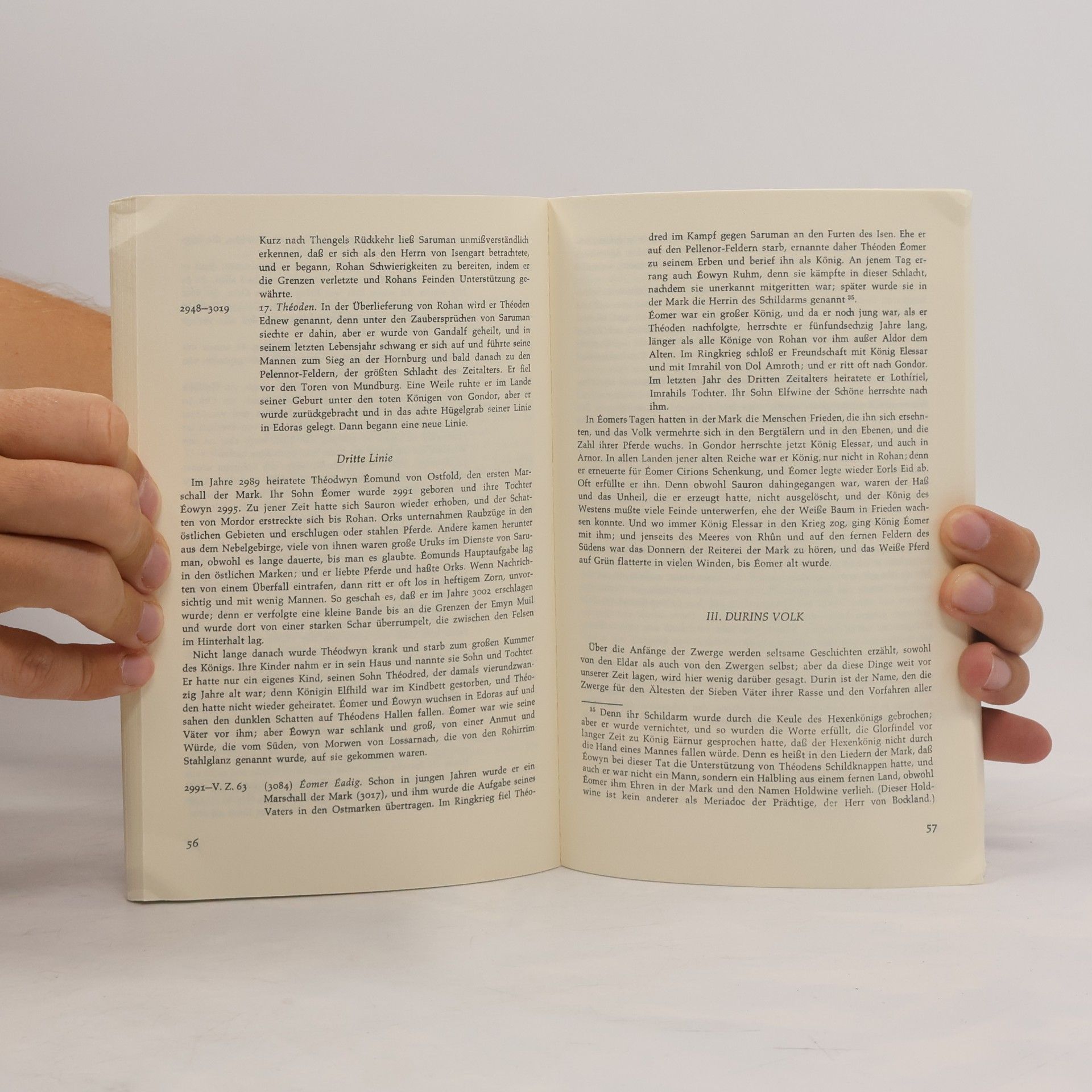 J. R. R. Tolkien Der Herr der Ringe, Anhänge