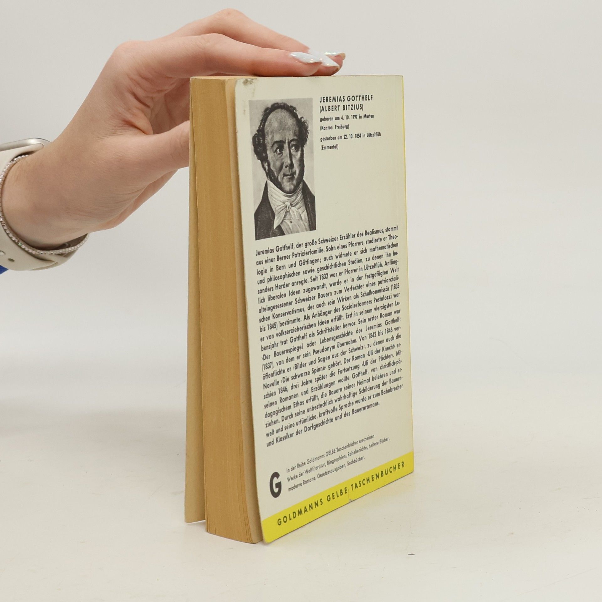 Jeremias Gotthelf Uli der Pächter