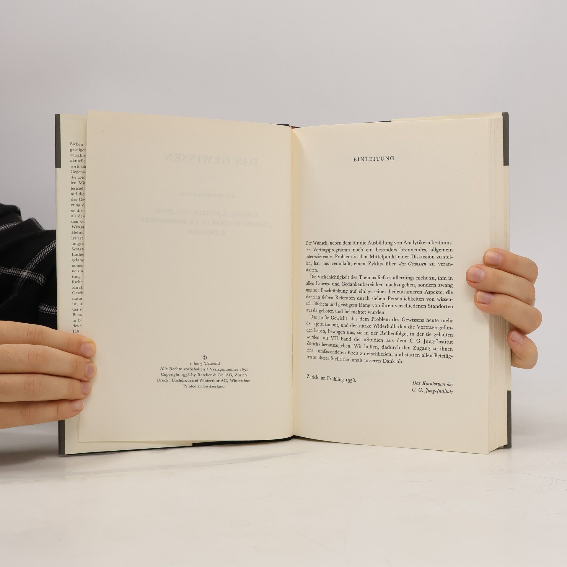 C.G. Jung Das Gewissen