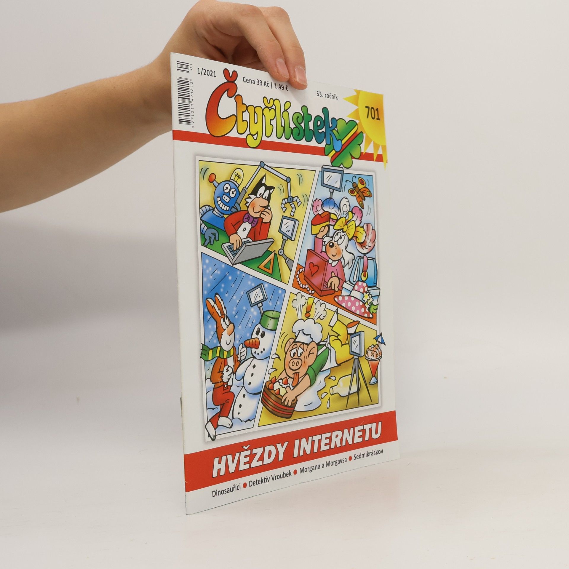 Autorenkollektiv Čtyřlístek 701. 1/2021
