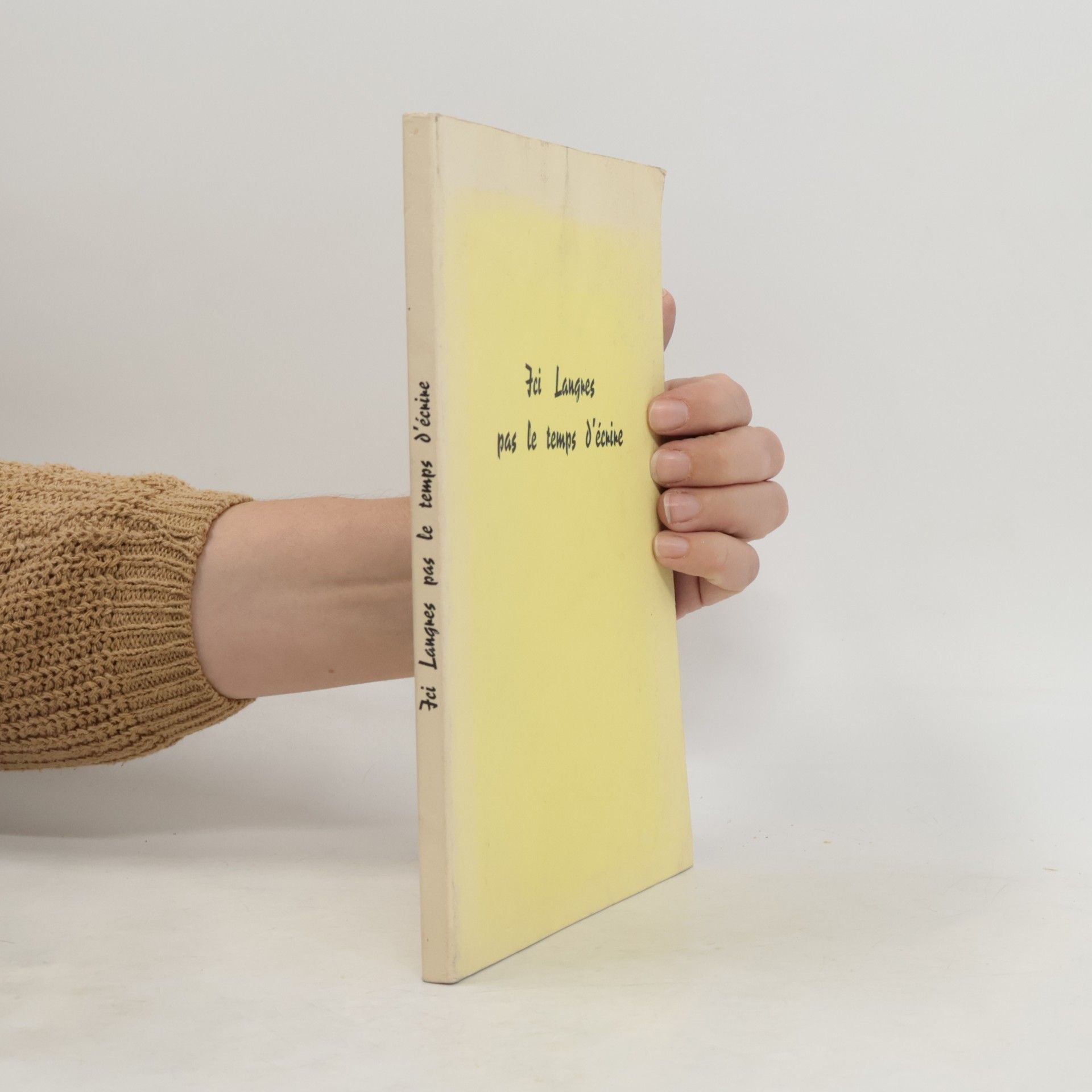 Autorenkollektiv Ici Langres pas le temps d'écrire