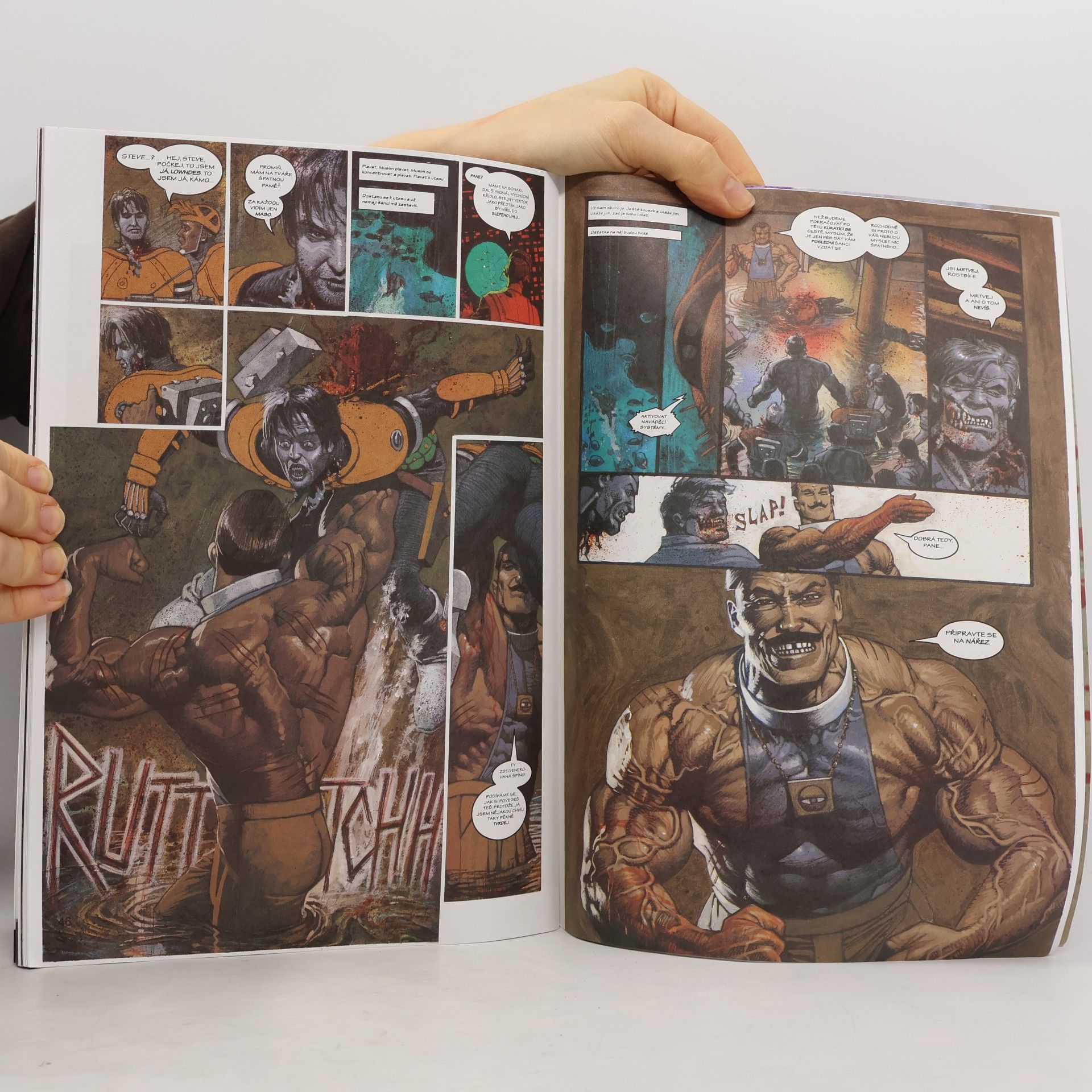 Kolektiv autorů Crew comics magazín (číso 17/V leden 2001)