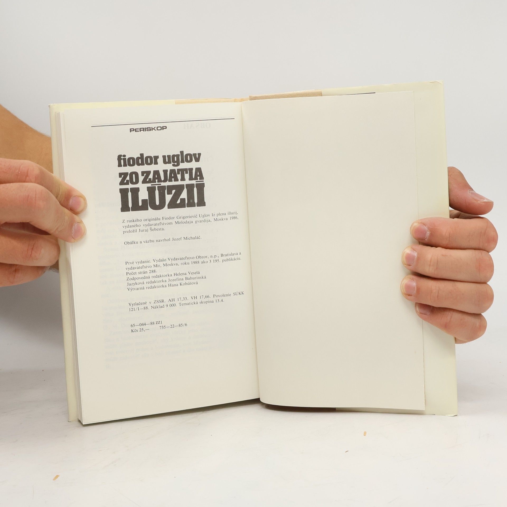 Fjodor Uglov Zo zajatia ilúzií