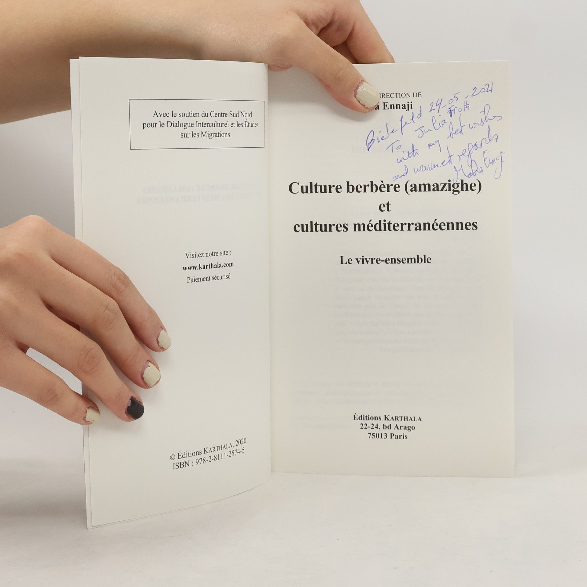 Moha Ennaji Terrains du siècle: Culture berbère (amazighe) et cultures méditerranéennes