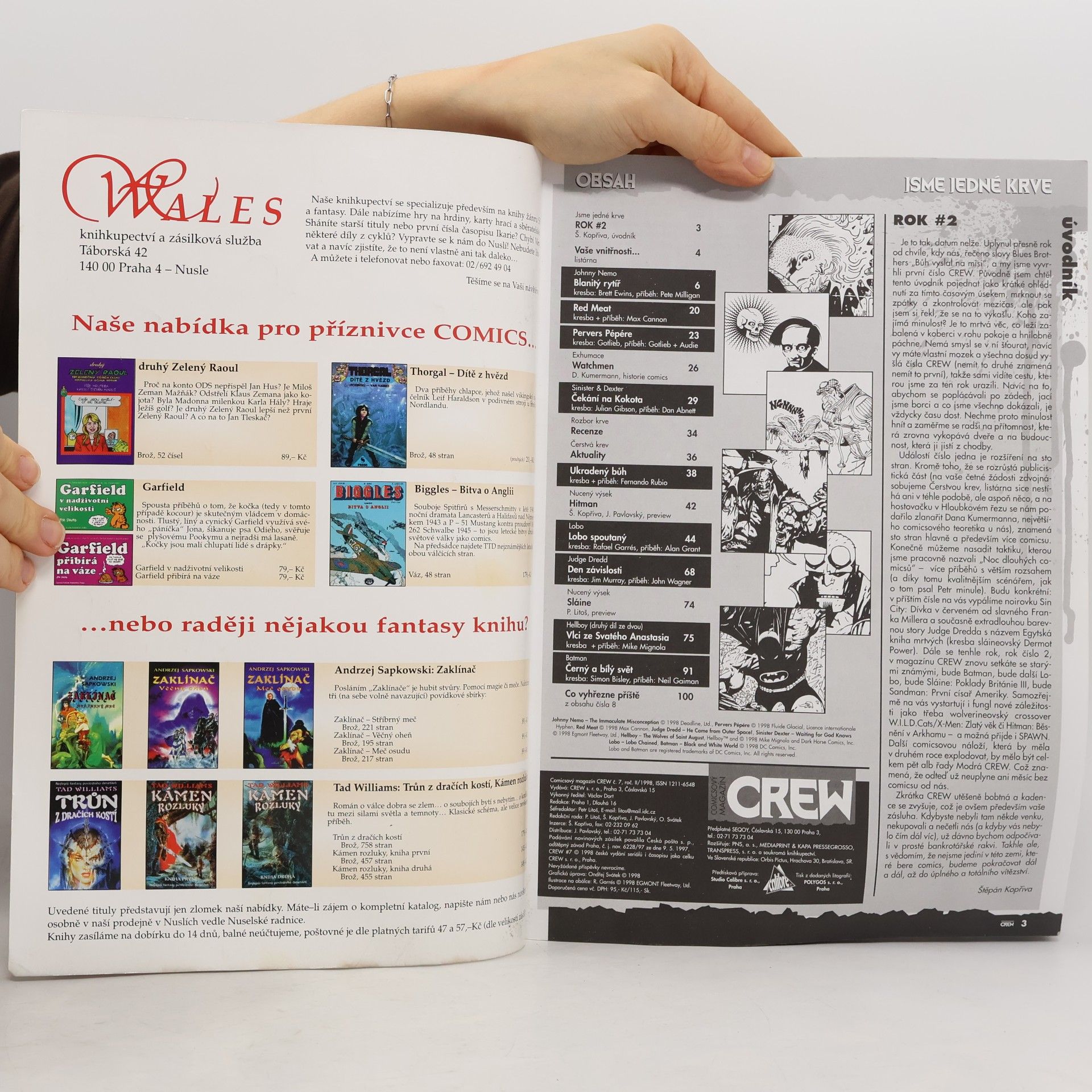Autorenkollektiv Comicsový magazín Crew 7/1998