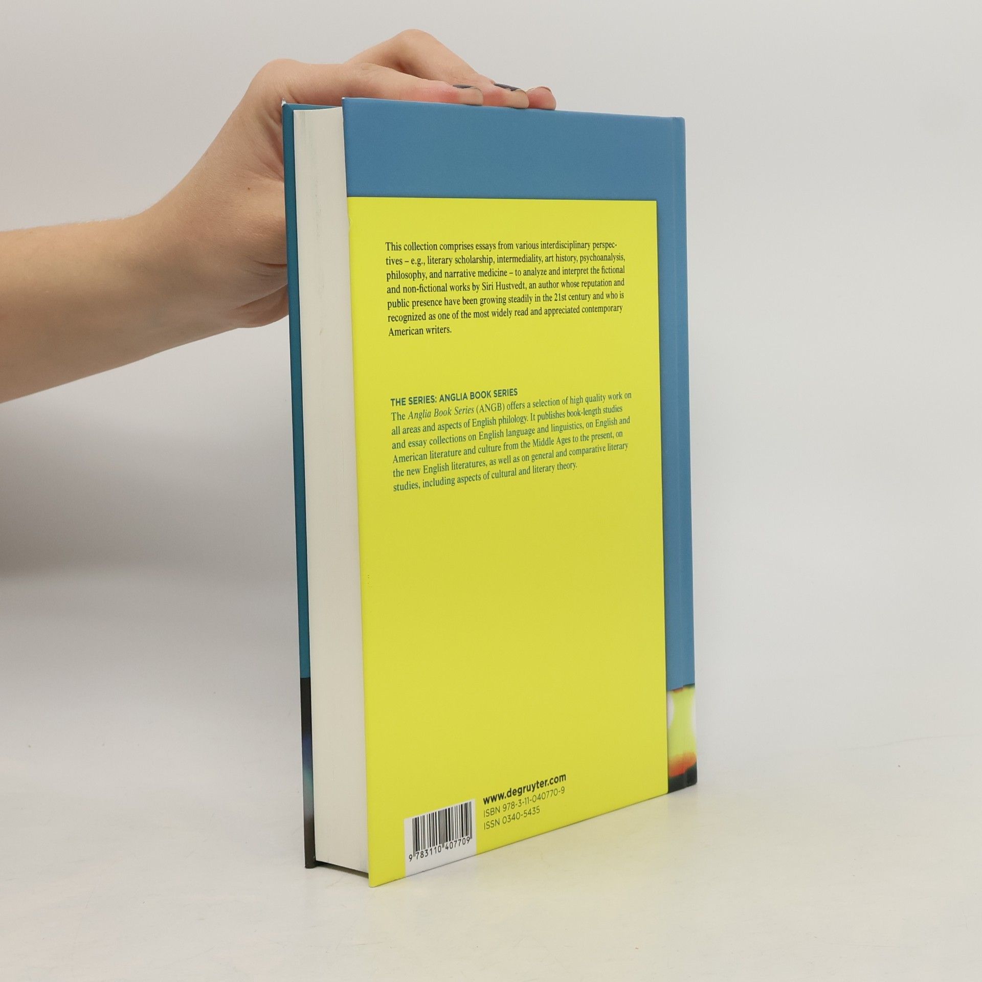 Johanna Hartmann Anglia Book Series - 52: Zones Of Focused Ambiguity In Siri Hustvedt's Works