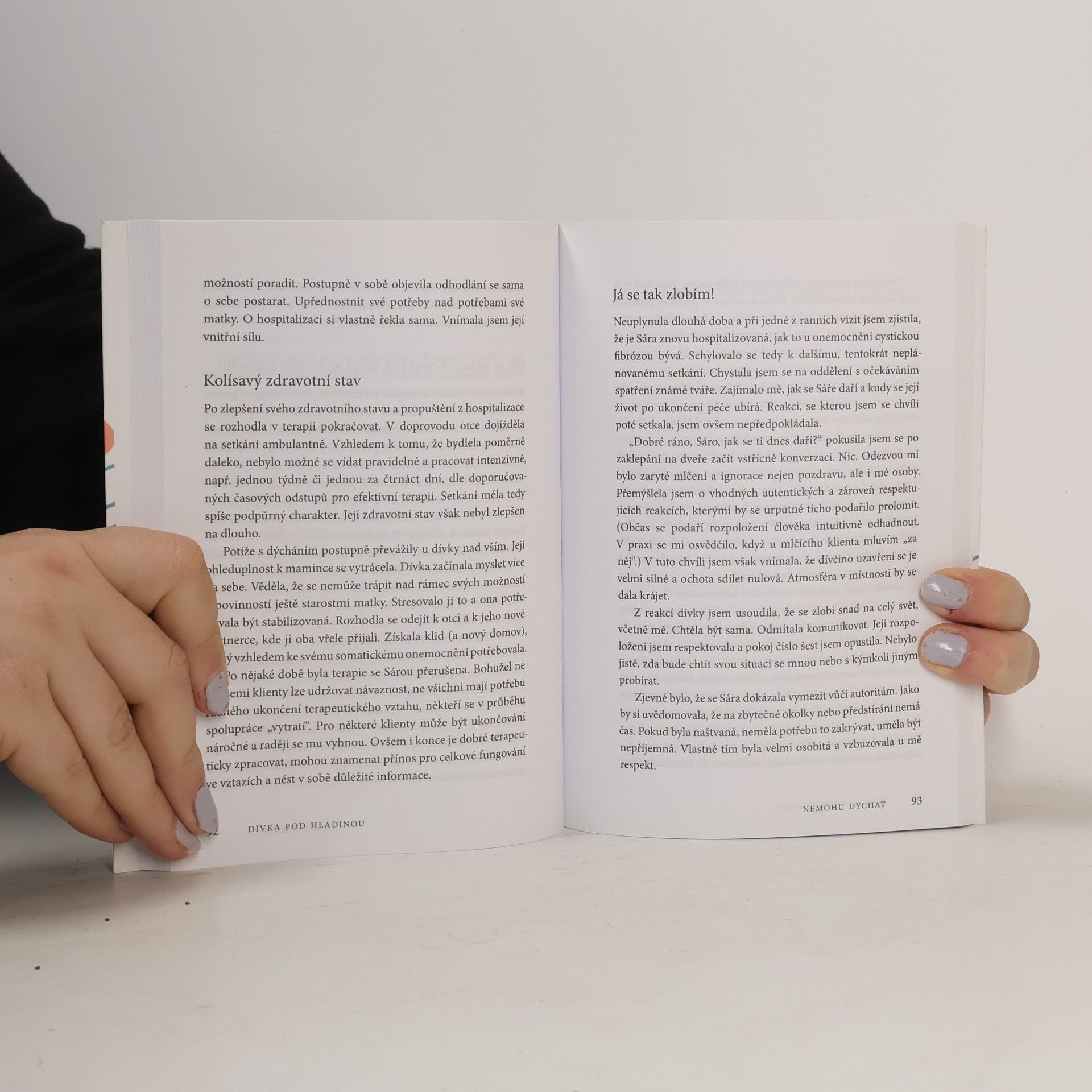 Jana Růžičková Dívka pod hladinou. Příběhy dospívajících v krizi