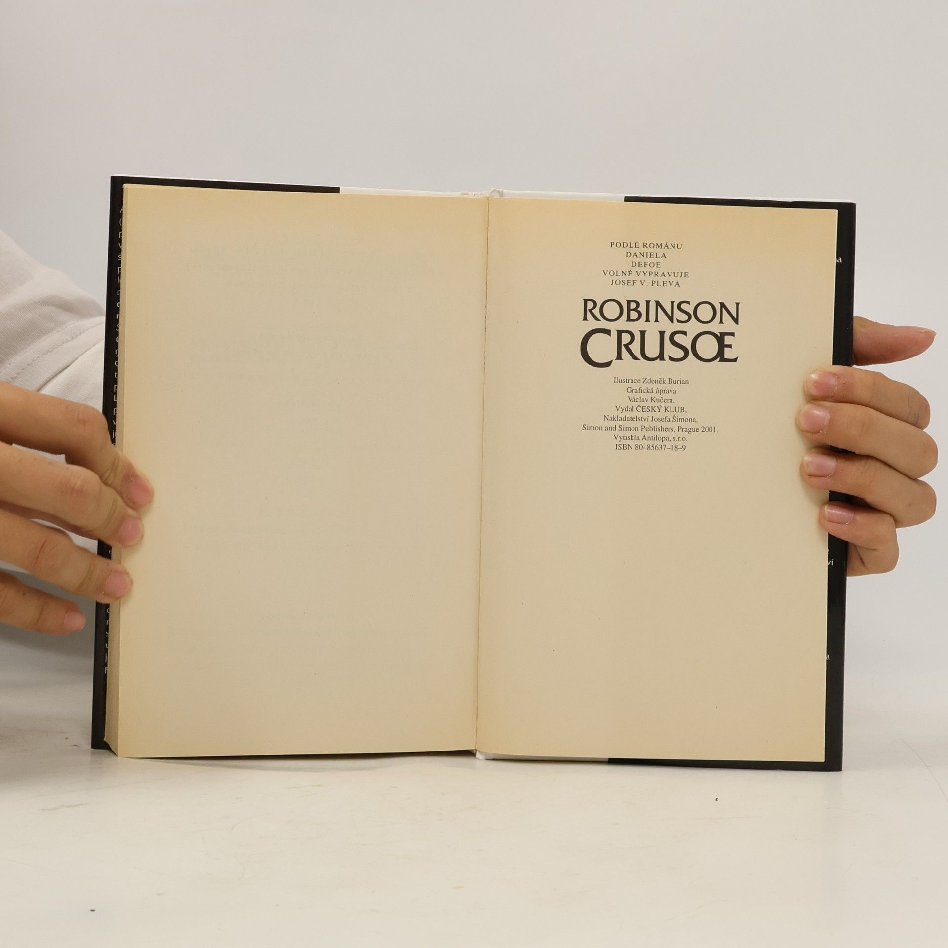 Josef V. Pleva Robinson Crusoe