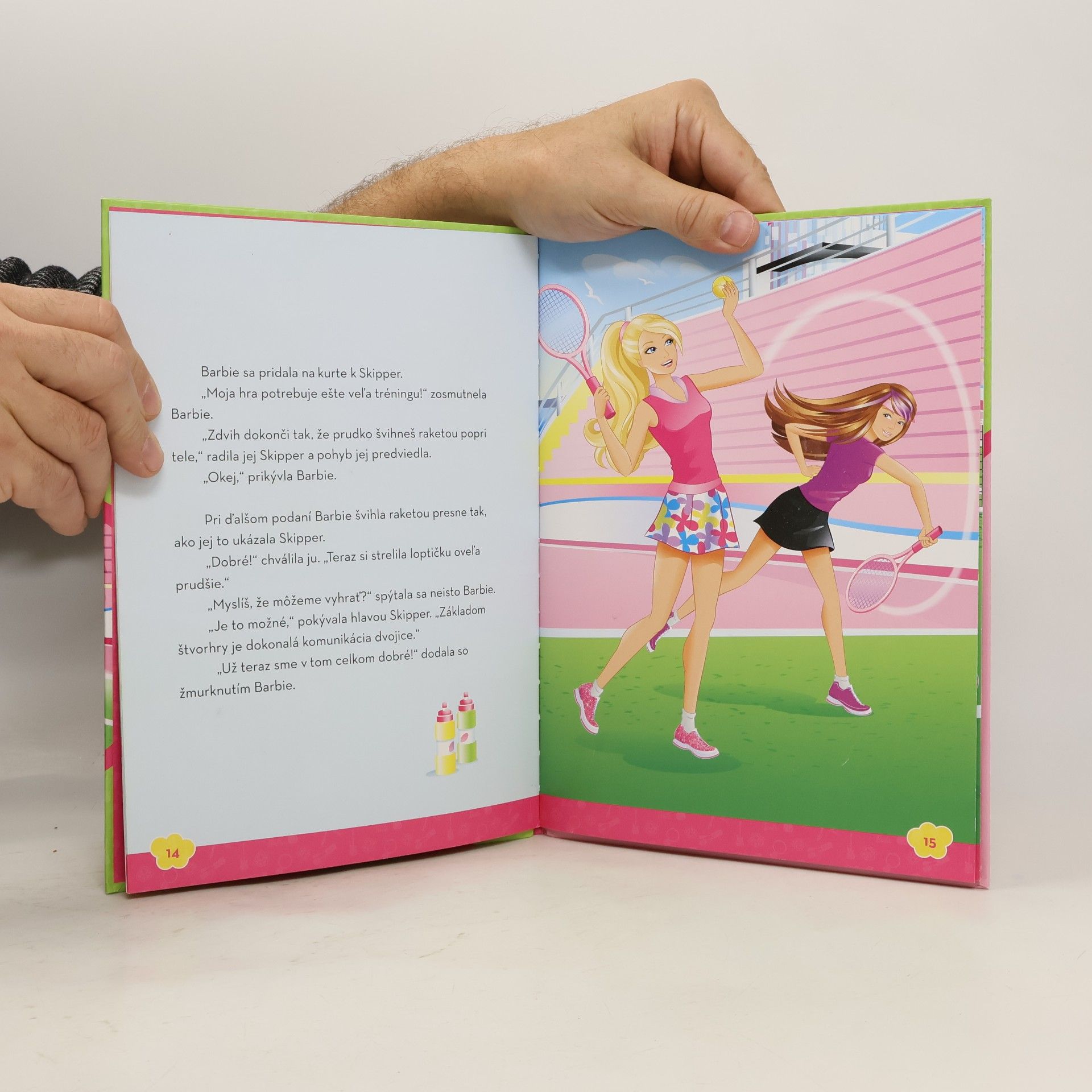 Eva Krupová Barbie. Tenistka