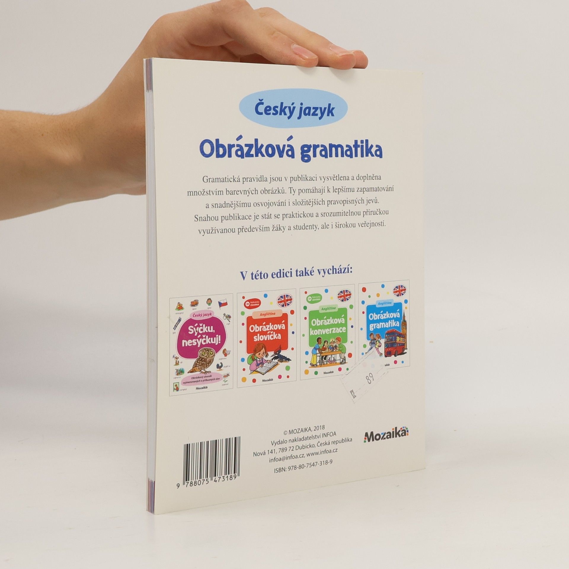 Antonín Šplíchal Český jazyk : obrázková gramatika