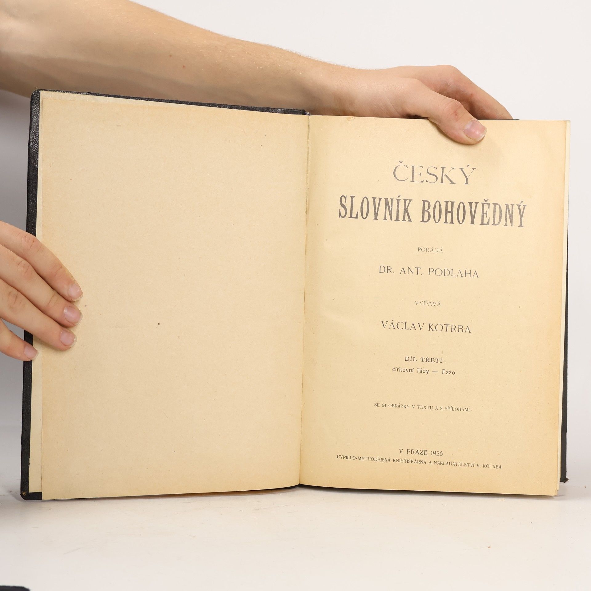 Antonín Podlaha Český slovník bohovědný 3