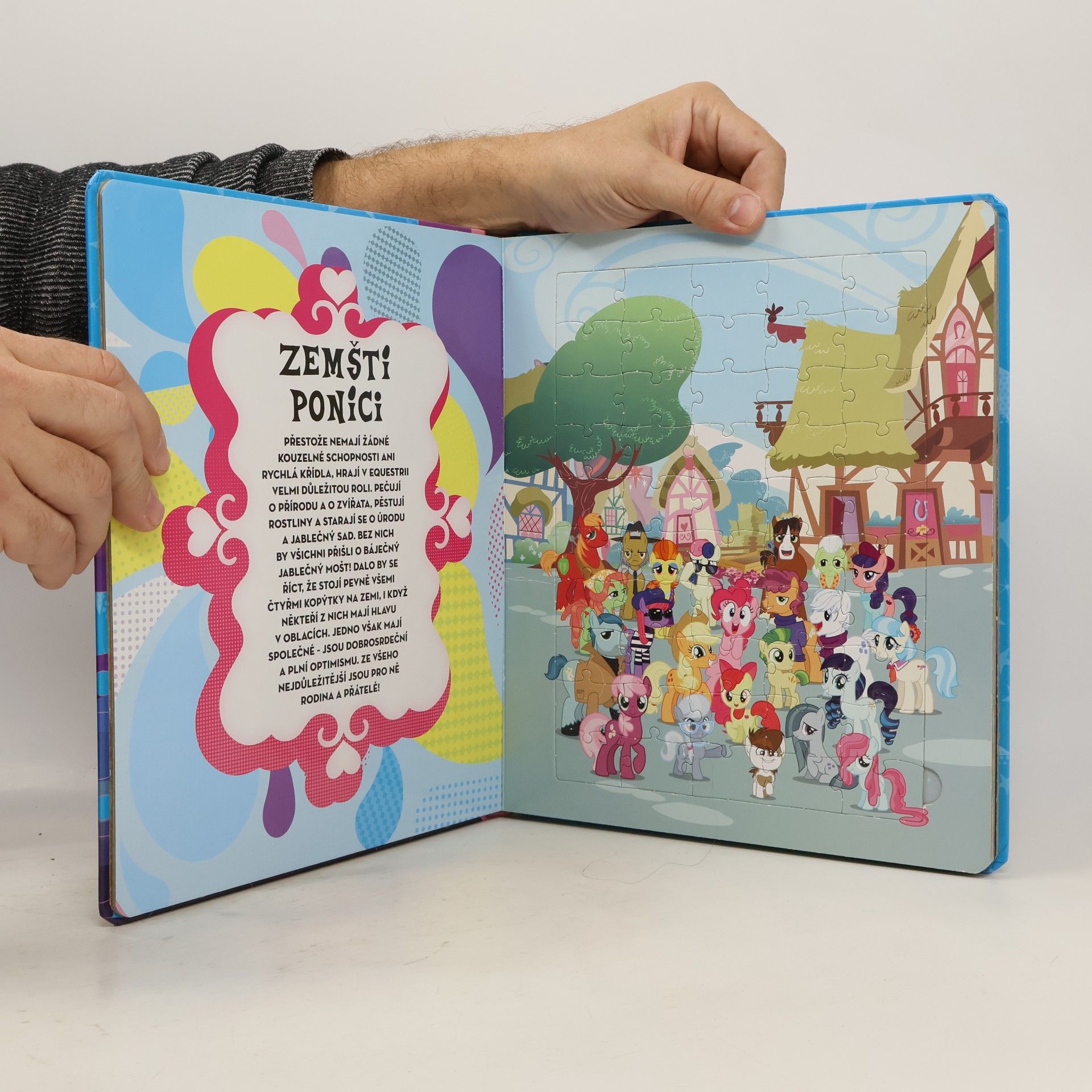 Kolektiv autorů My little pony: velká kniha puzzle
