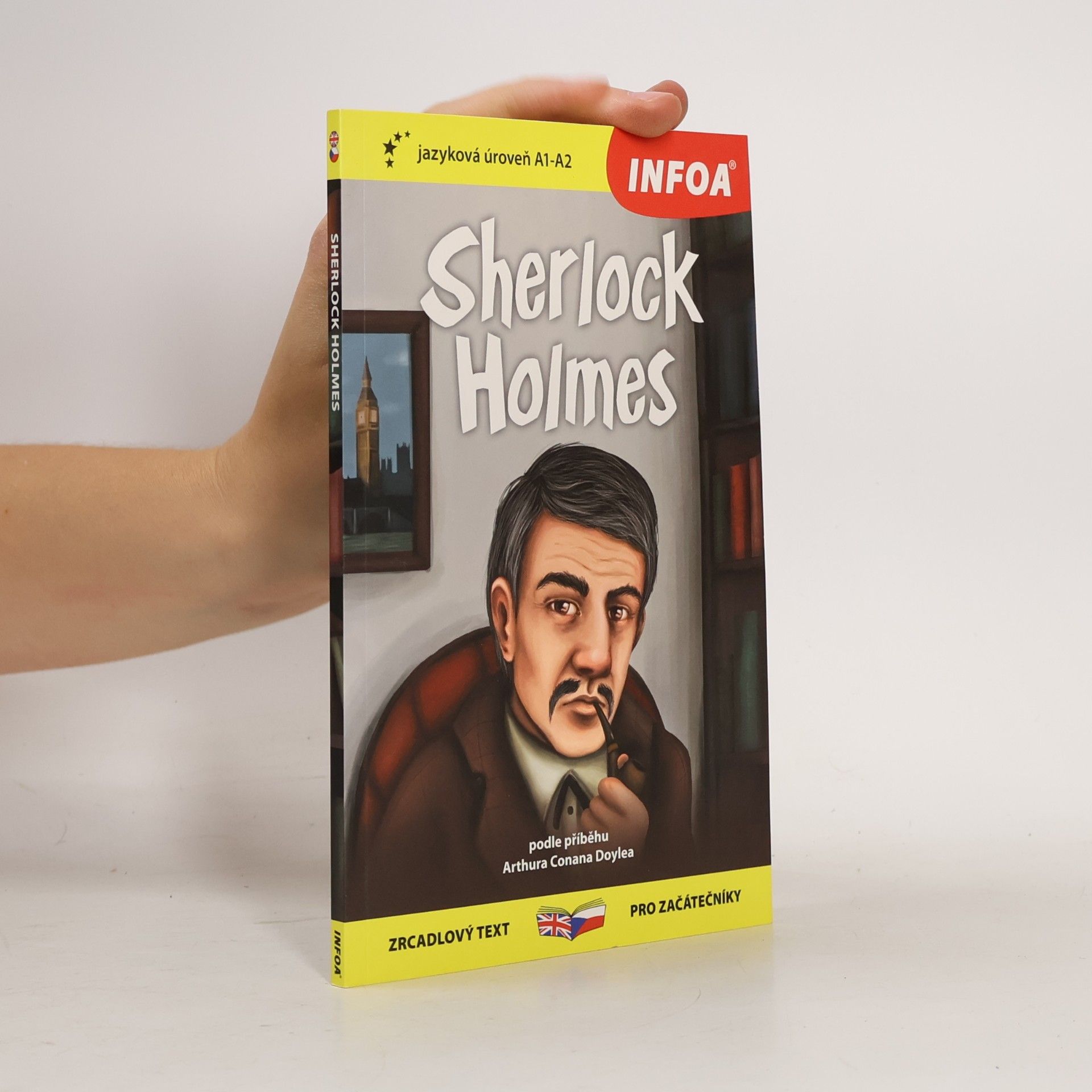 Alexandra Peet Sherlock Holmes. Zrcadlový text pro začátečníky