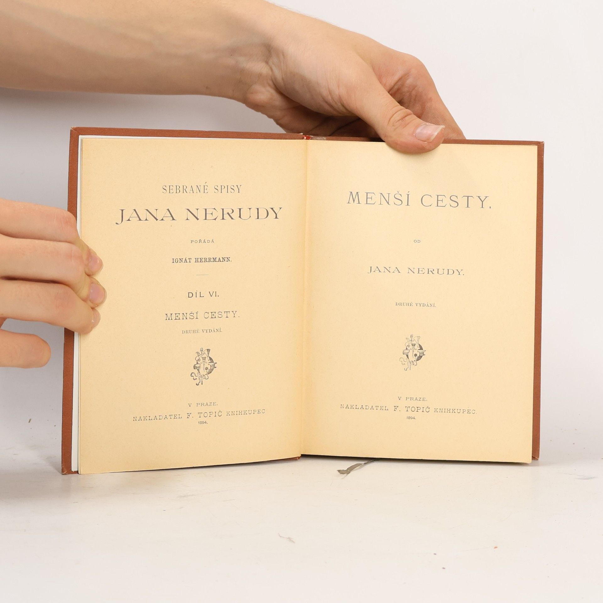 Jan Neruda Menší cesty