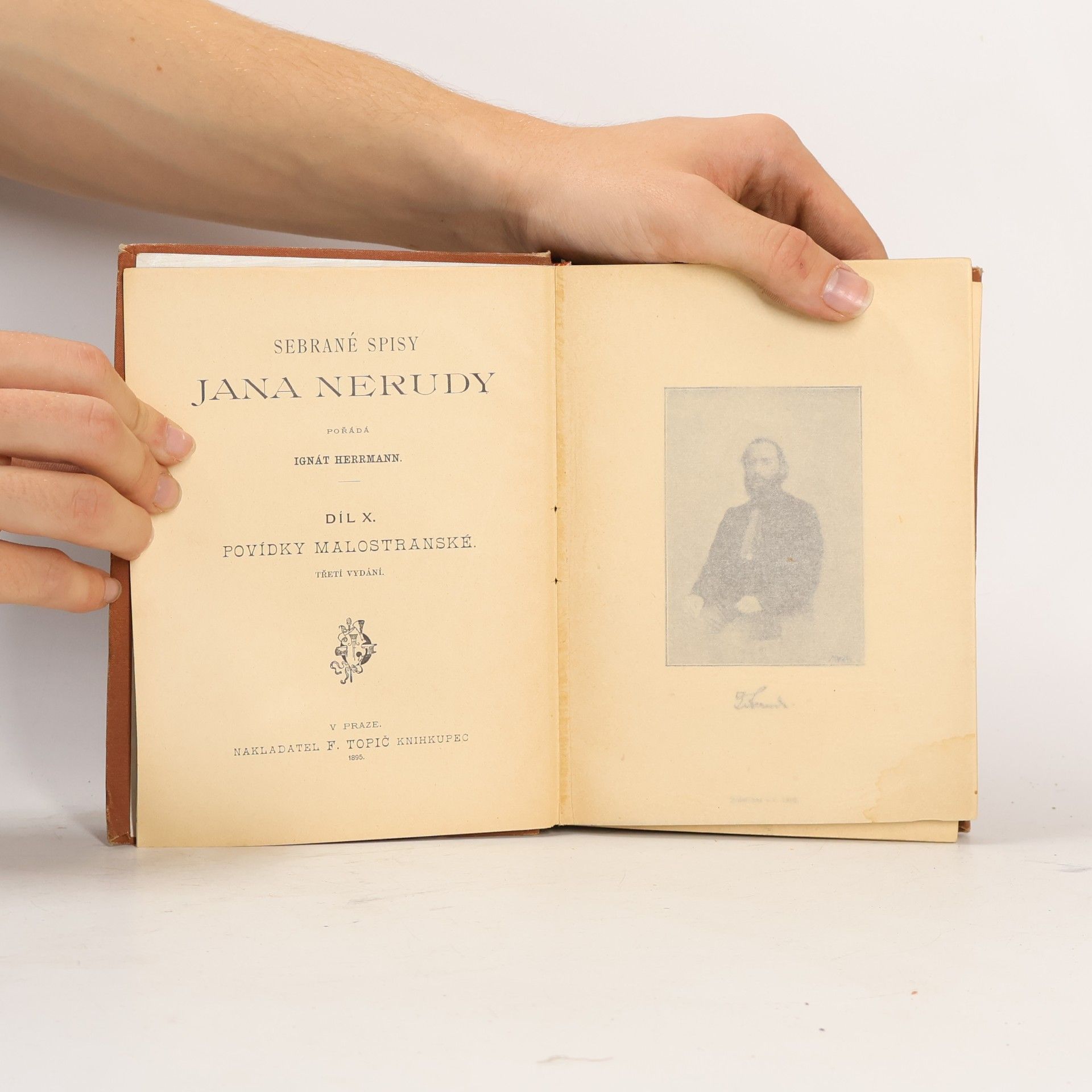 Jan Neruda Sebrané spisy Jana Nerudy. Díl X. Povídky malostranské