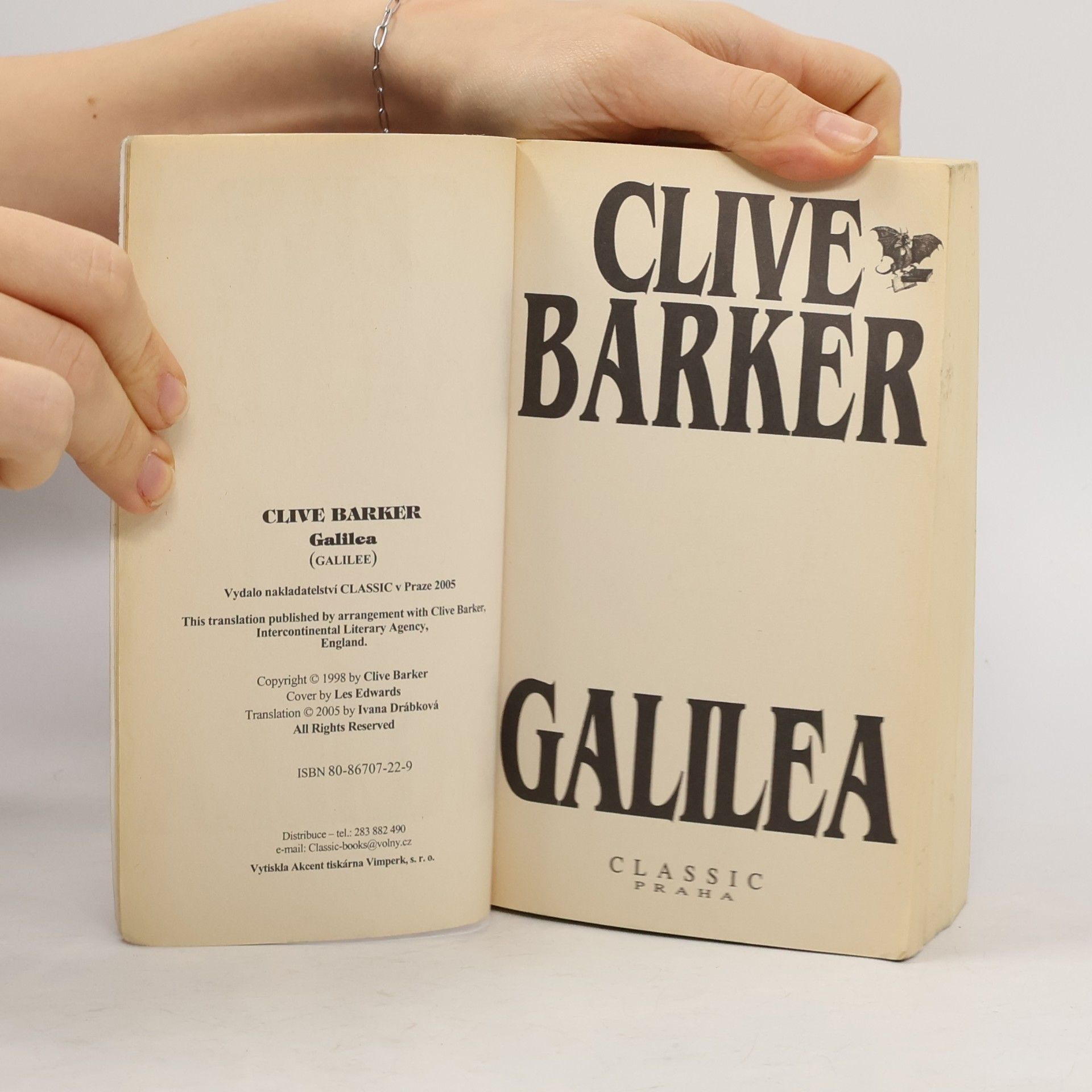 Clive Barker Galilea