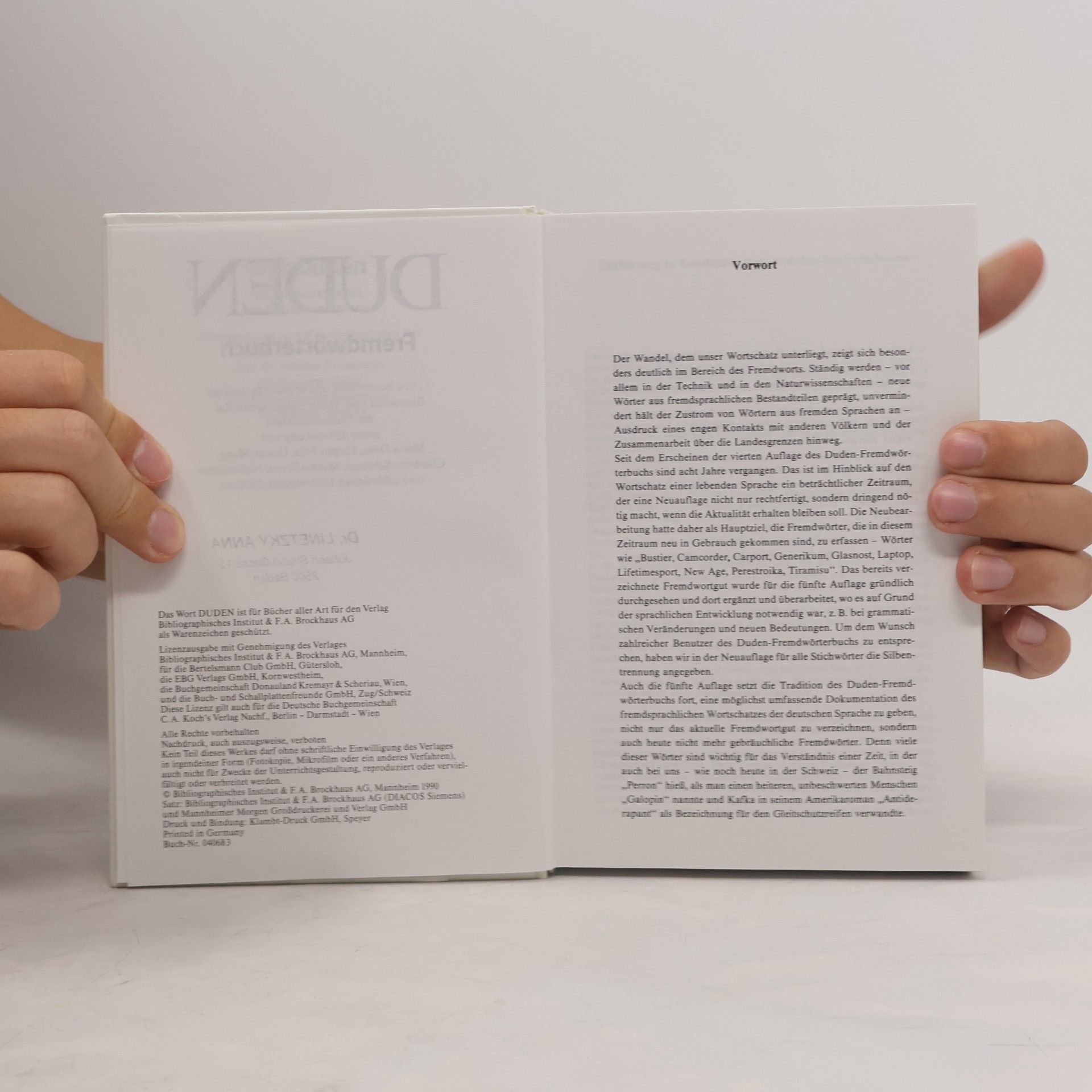 Autorenkollektiv Das Fremdwörterbuch