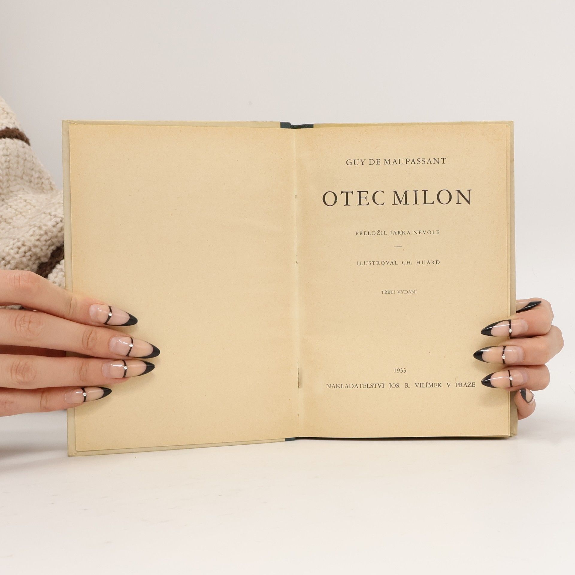 Guy de Maupassant Otec Milon