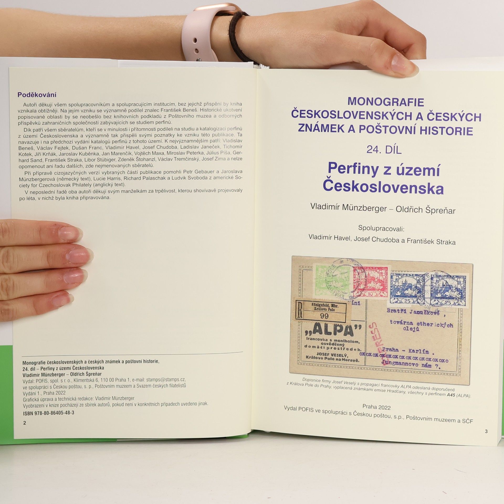 Various authors Monografie československých a českých známek a poštovní historie. 24. díl