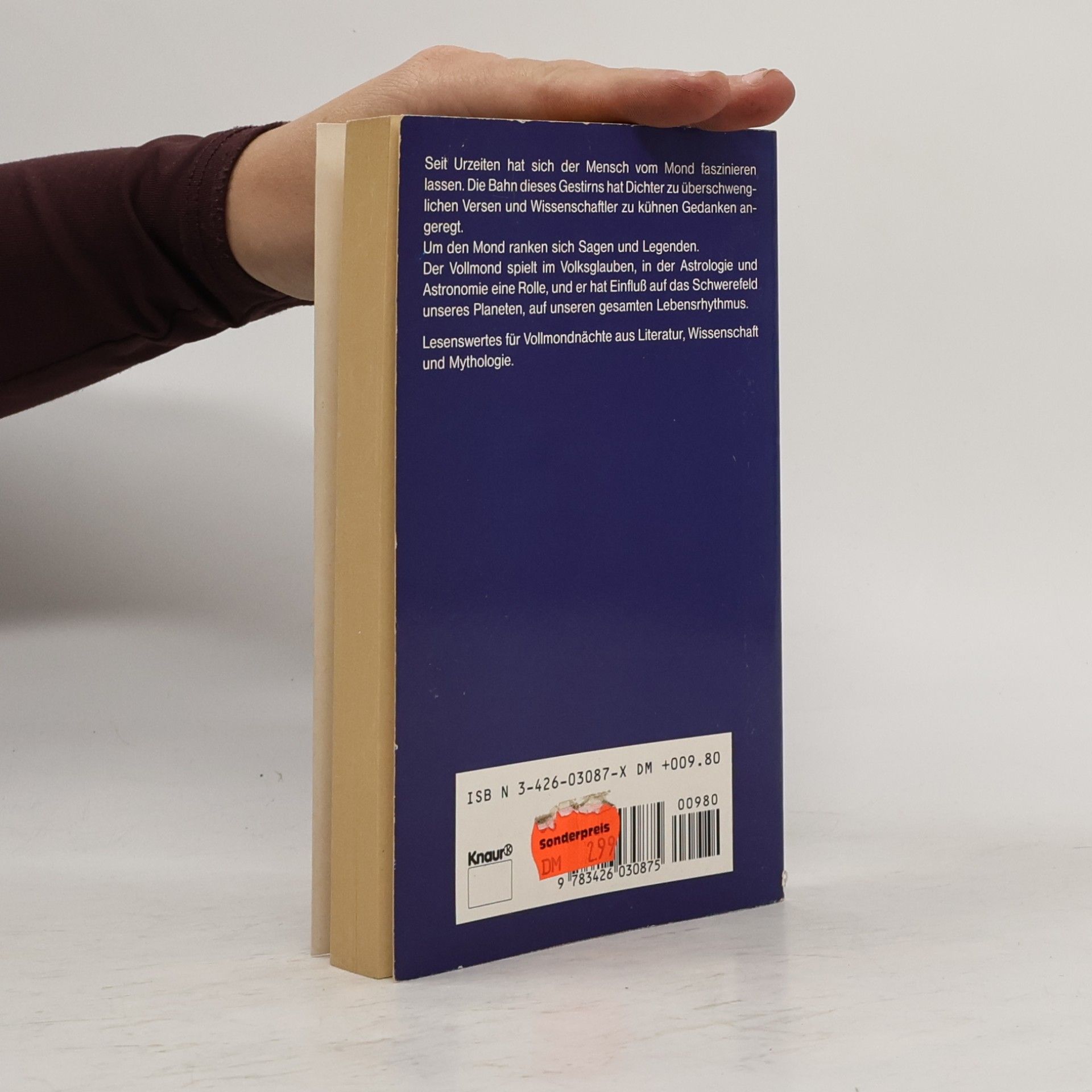 Alexander Benjamin Das große Buch vom Vollmond. Geschichten, Gedichte, Mythen