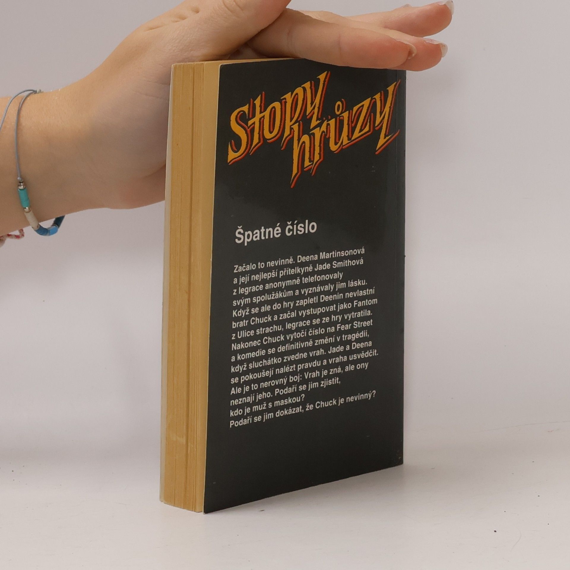 R. L. Stine Haló, tady fantom!